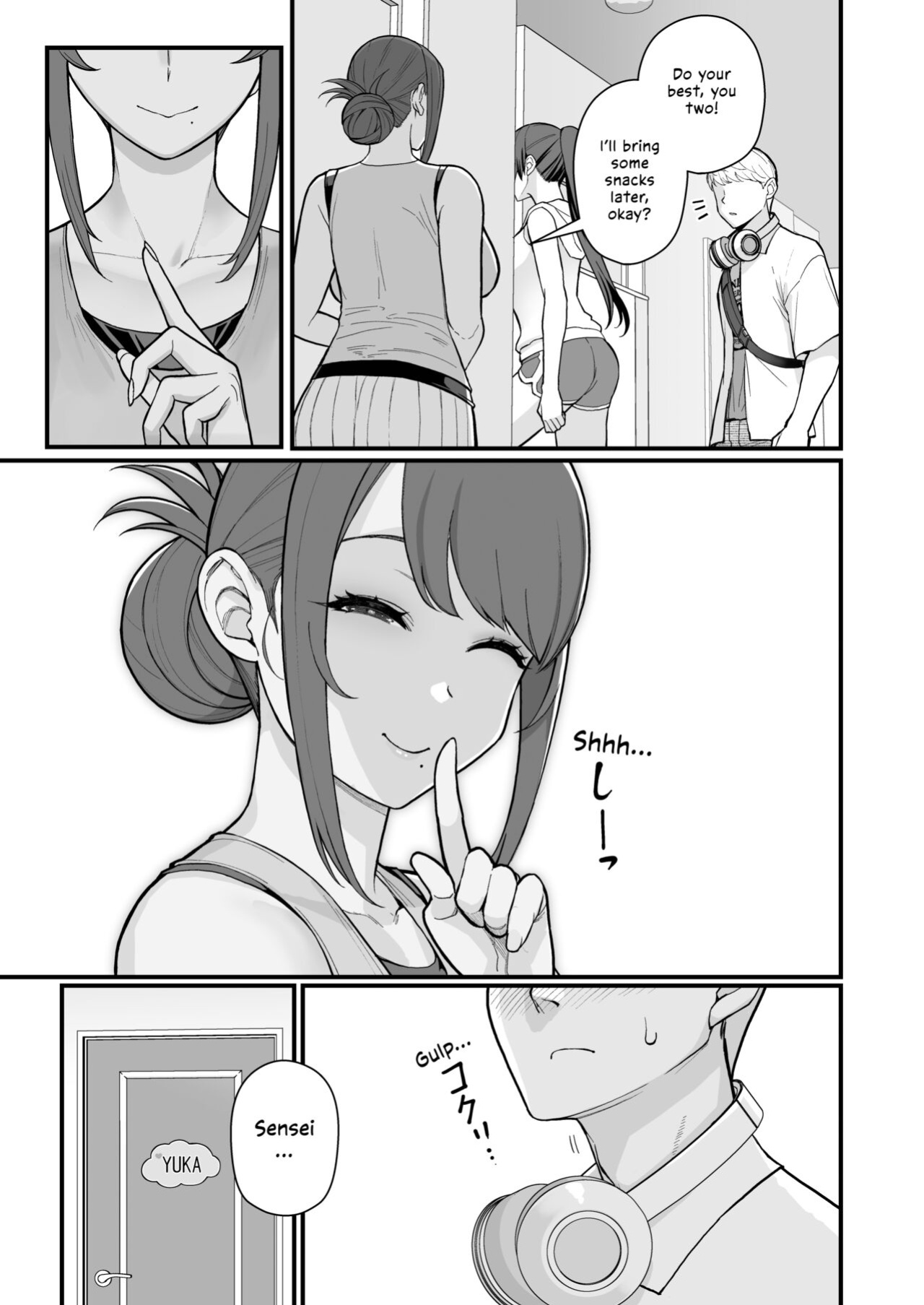 Kayoudou (Matsuka)] Hitozuma no Jitaku ni Hakuchuu Houmon Suru Hon [Vivid Rabbit Translation]