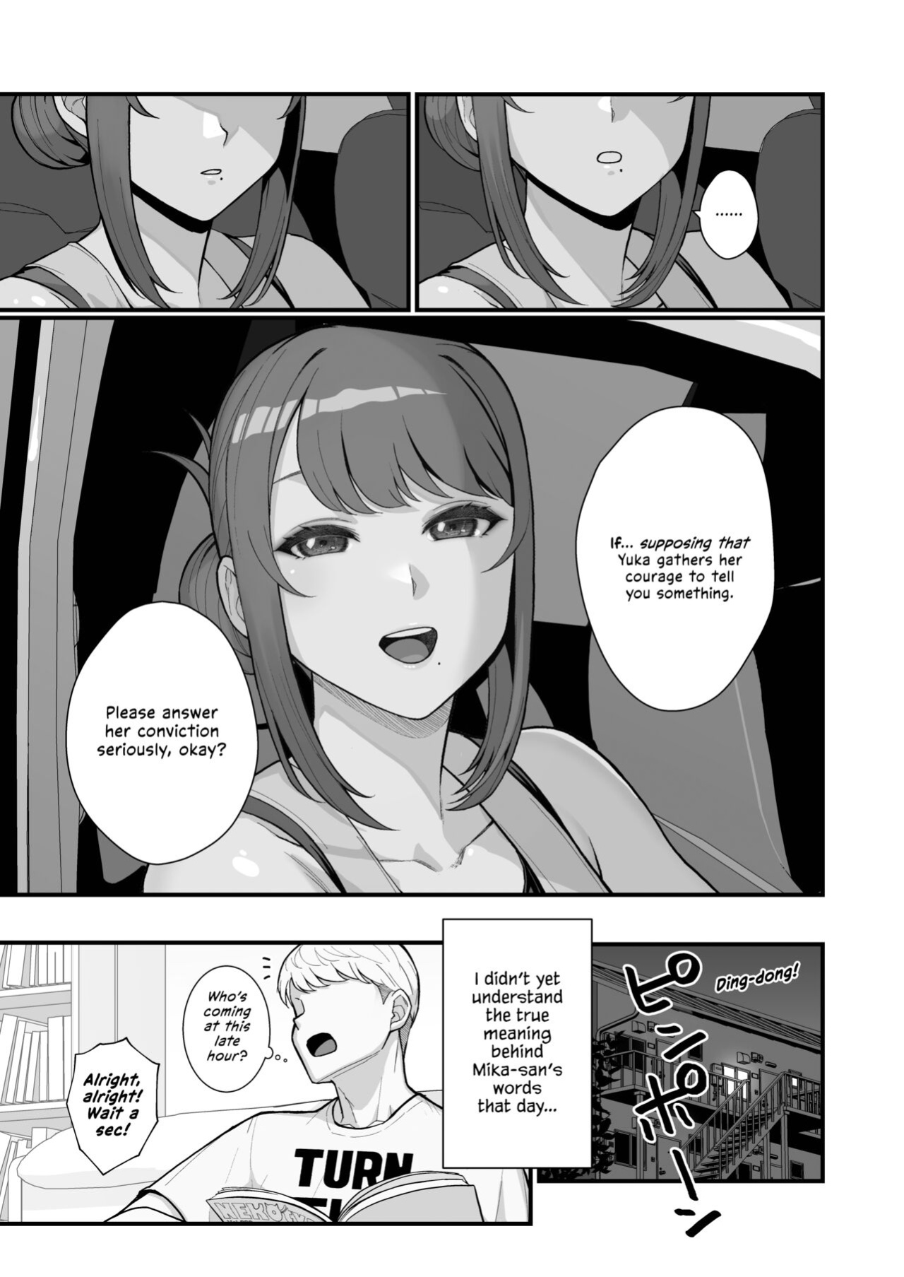 Kayoudou (Matsuka)] Hitozuma no Jitaku ni Hakuchuu Houmon Suru Hon [Vivid Rabbit Translation]