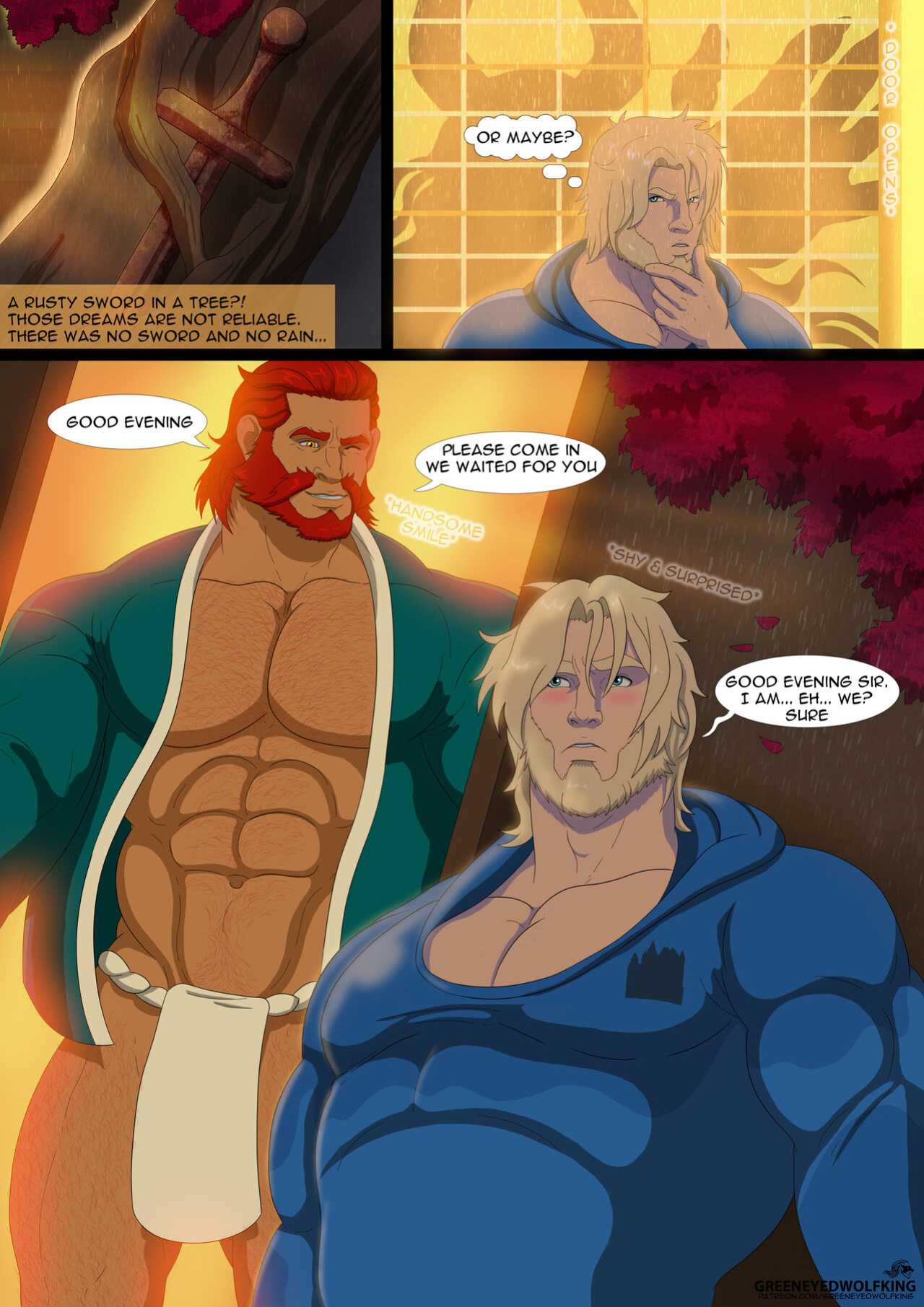[Greeneyedwolfking] Knights in Japan