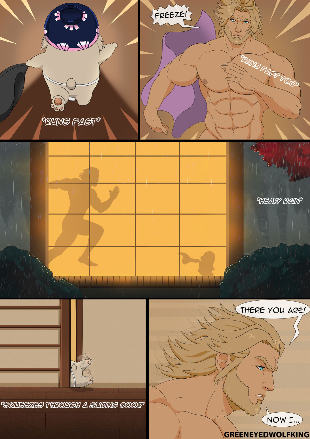 [Greeneyedwolfking] Knights in Japan