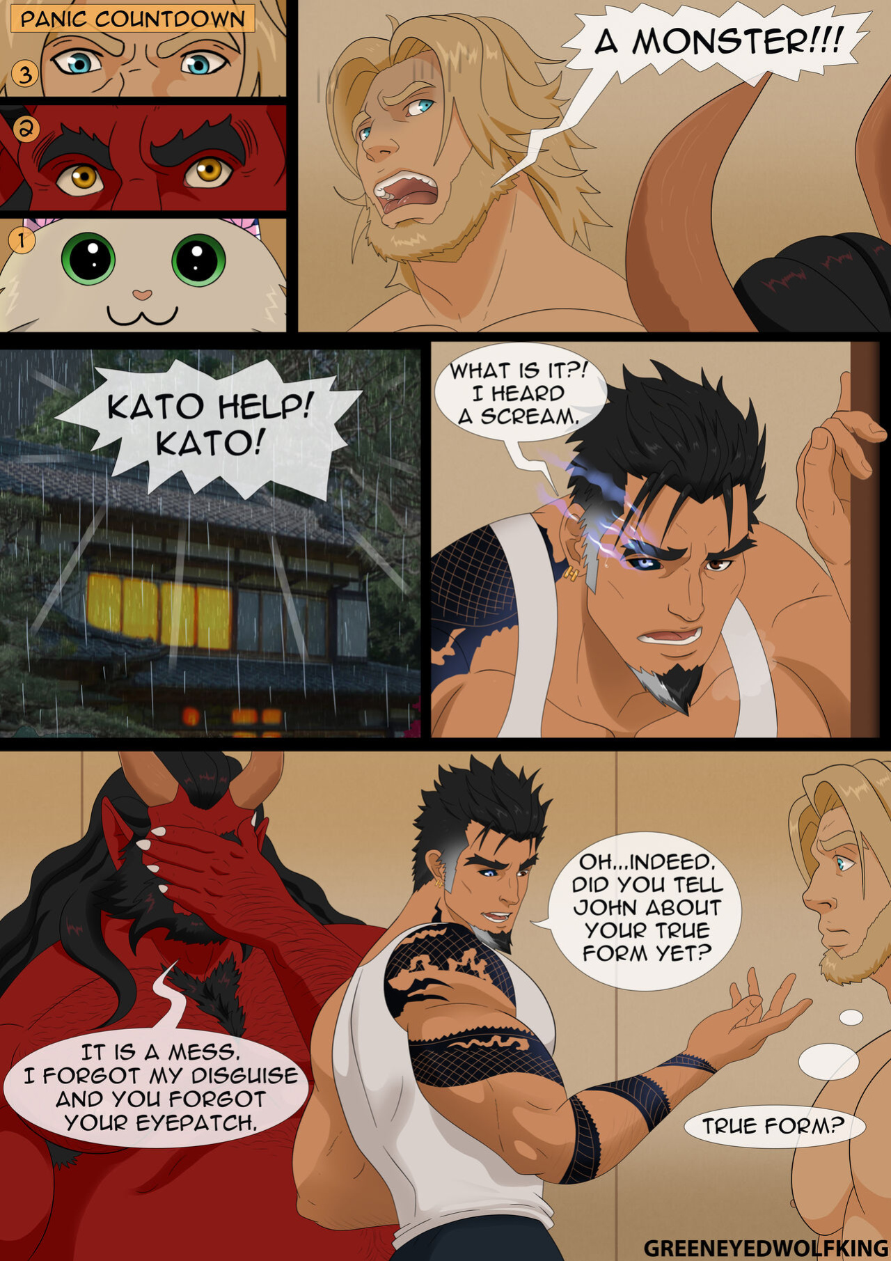 [Greeneyedwolfking] Knights in Japan