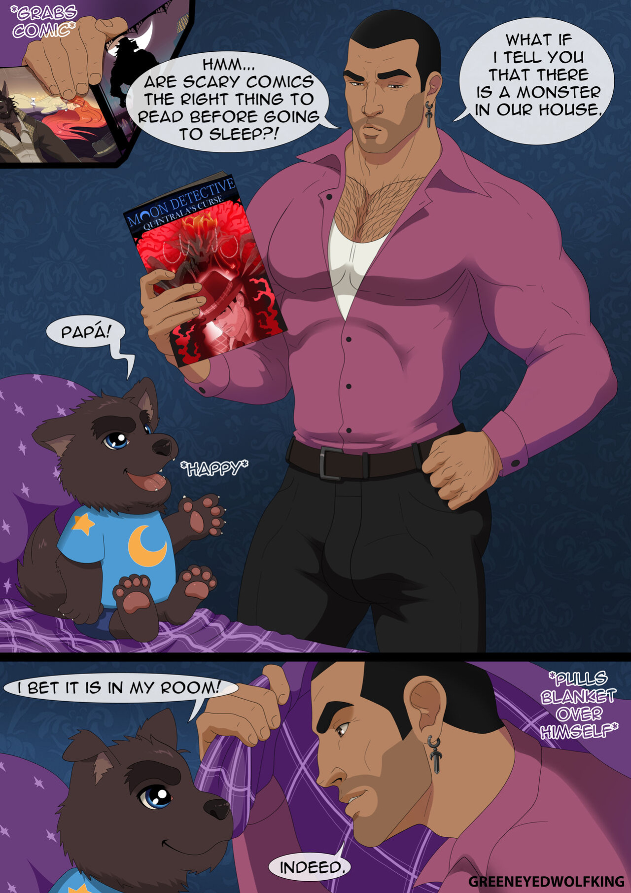 [Greeneyedwolfking] Moon Detective