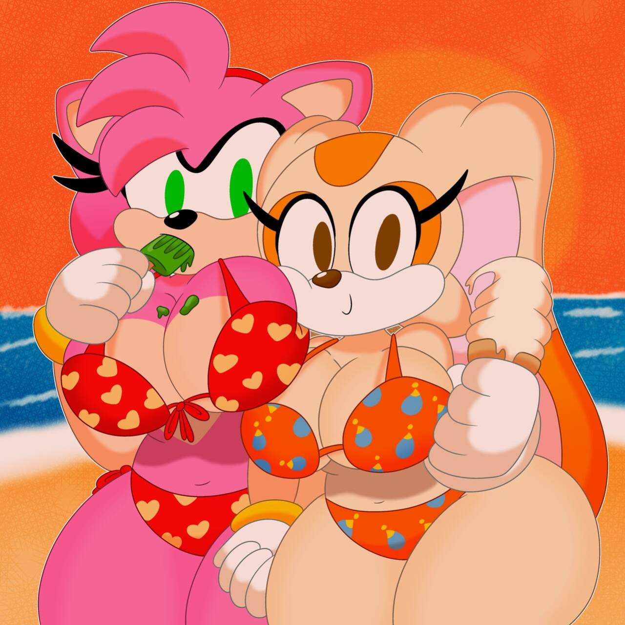 [3BArts] Amy Rose (Sonic the Hedgehog)