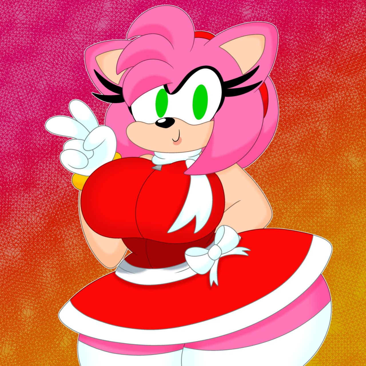 [3BArts] Amy Rose (Sonic the Hedgehog)