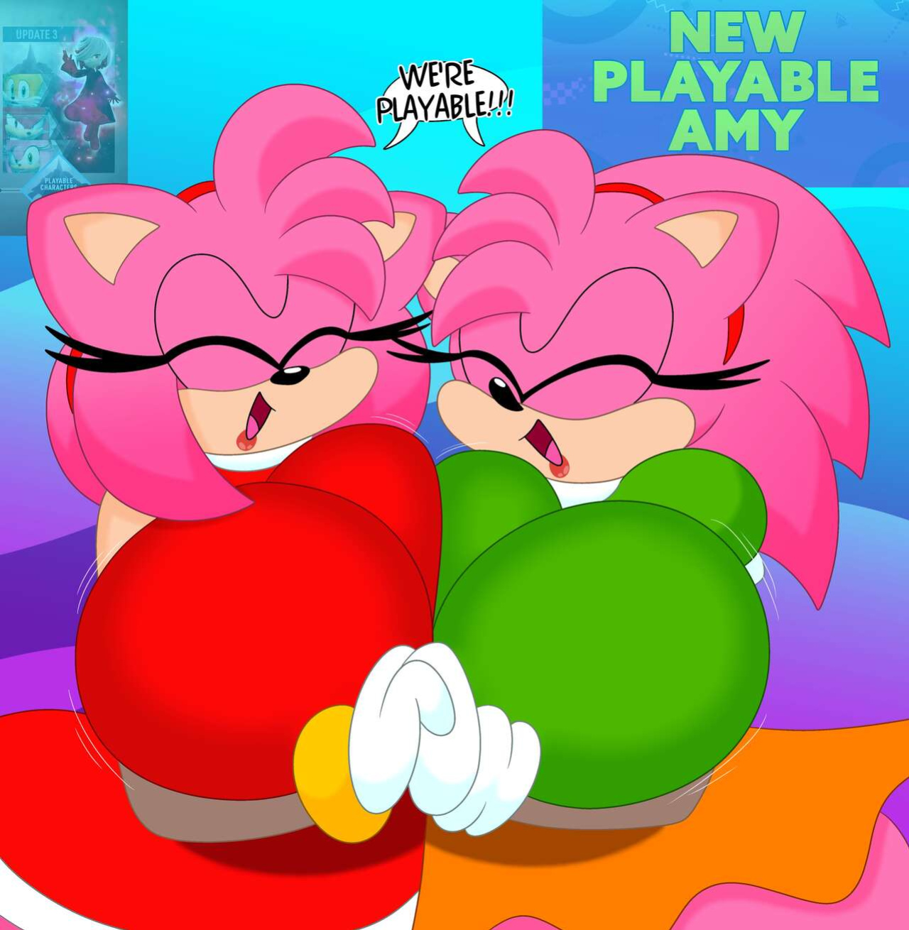 [3BArts] Amy Rose (Sonic the Hedgehog)