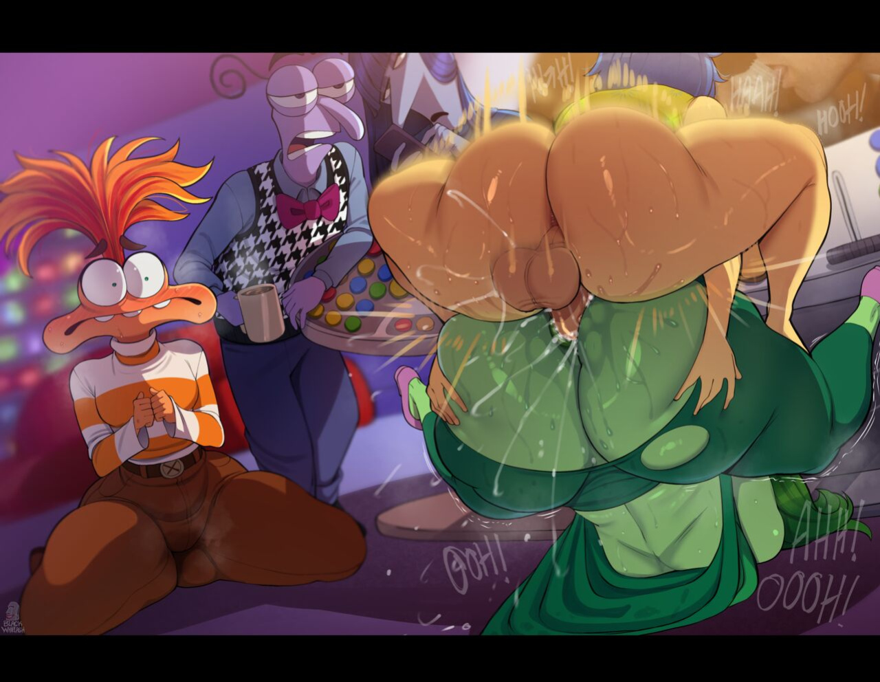 [Blackwhiplash] Something awakened inside of her, a new feeling... ????️????️ (Inside Out)