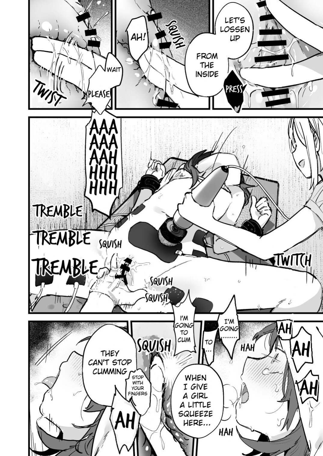 [Hachimitsu Teien (Hiragi Hanika)] Denryuu Massage nanka de Iku Wakenai janai desuka | I Don't Think an Electric Current Massage is Going to Make Me Cum [Stolenkaos]