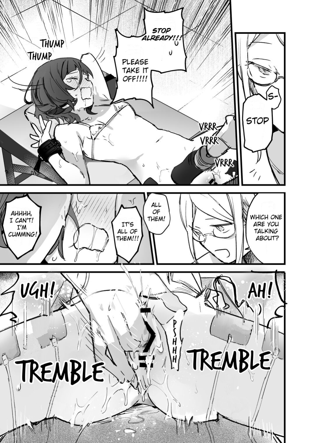 [Hachimitsu Teien (Hiragi Hanika)] Denryuu Massage nanka de Iku Wakenai janai desuka | I Don't Think an Electric Current Massage is Going to Make Me Cum [Stolenkaos]