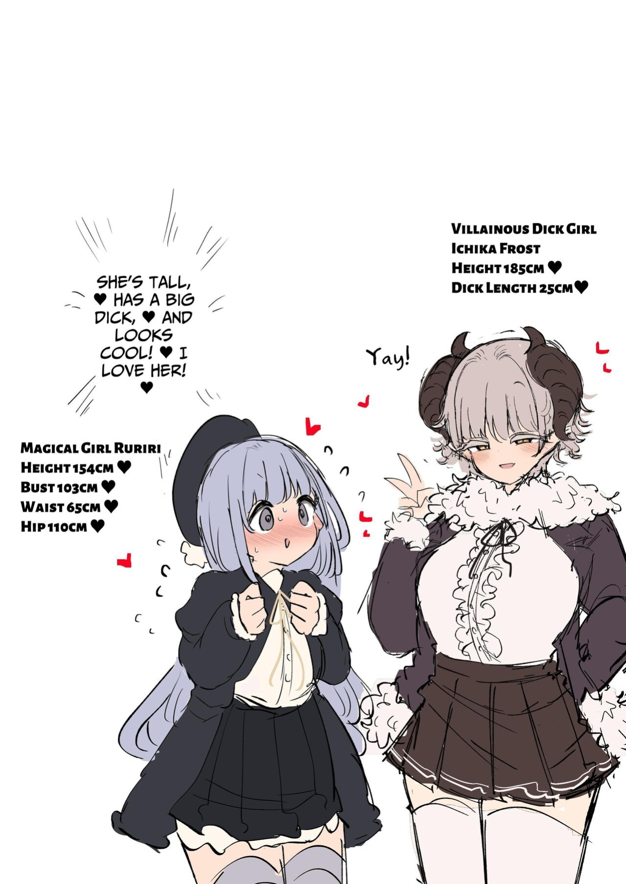 [Izumo Gasshuukoku (Momomo Gasshuukoku)] Futanari Ikemen Kaijin Onee-san Chinpo VS Menkui Henachoko Mahou Shoujo-chan | Handsome Futanari Monster Lady Dick VS Good-Looker Lovin' Novice Magical Girl [Penguin Piper]