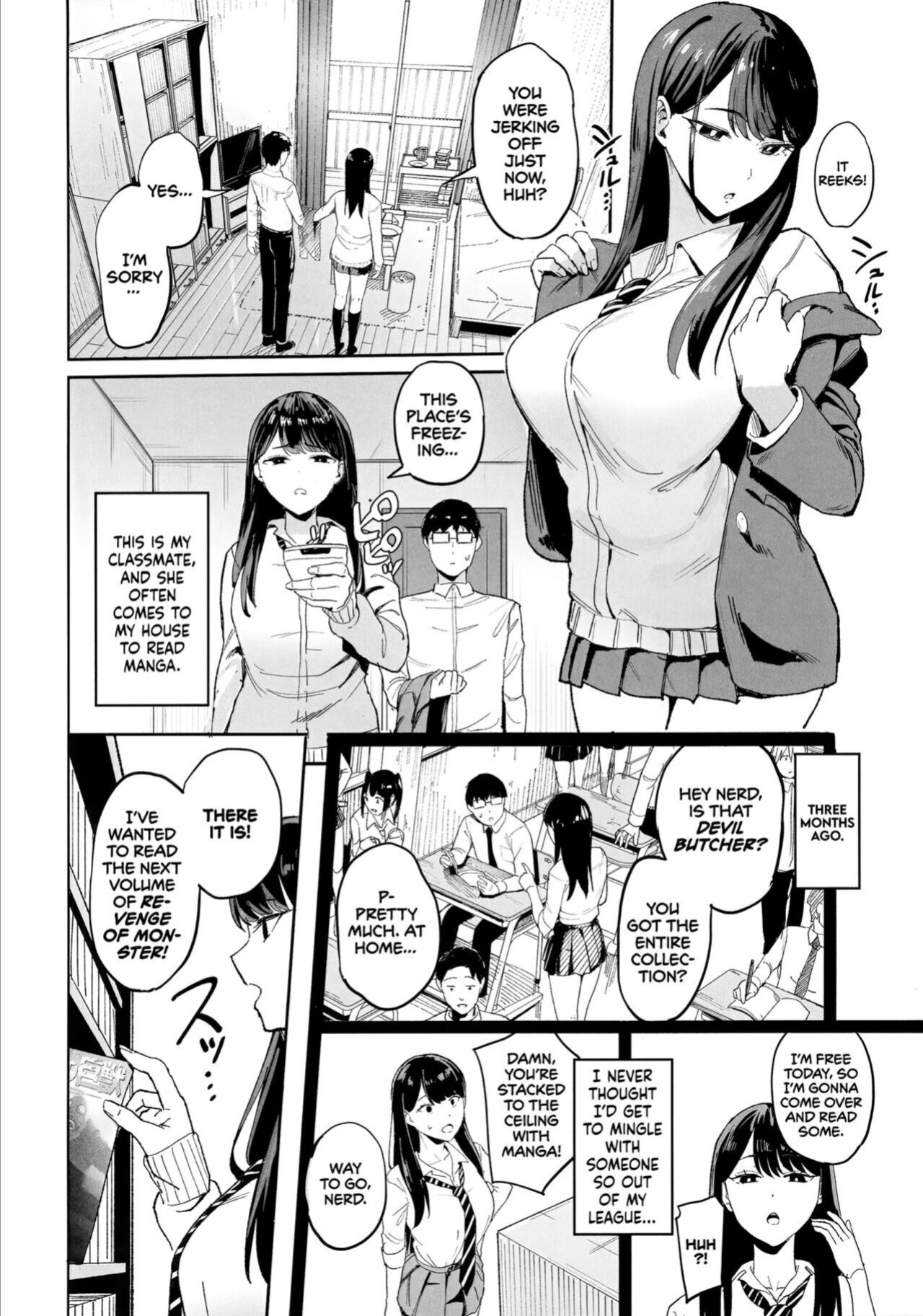 (C101) [Amagami Honpo (Manno)] Iribitari Gal ni Manko Tsukawasete Morau Hanashi - The Gyaru I Hang Out with Lets Me Use Her Pussy [cutegyaruTL]