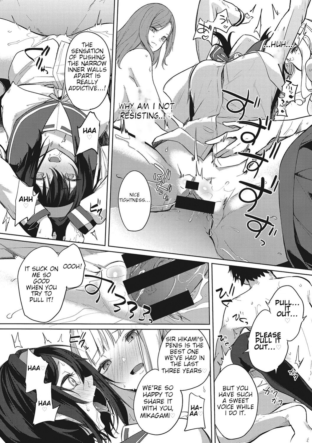 [Kurokawa Otogi] Amaterasu Jogakuin Bunkasai Ch. 4 | Amaterasu Girls' Academy Culture Festival Chapter 4 (COMIC HOTMILK 2021-12)