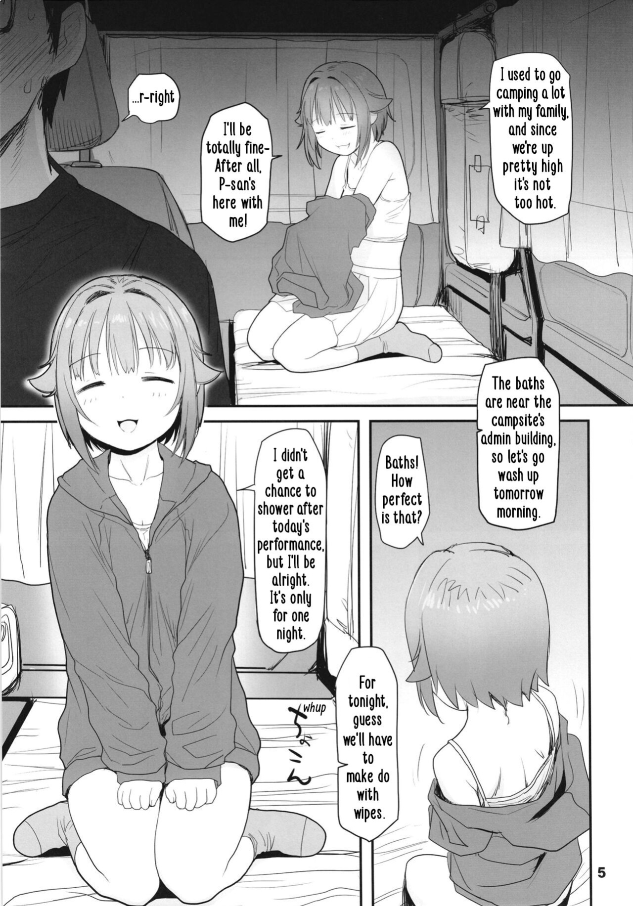 [Youseimangasya (Sakaki Imasato)] Koshimizu Sachiko to Iku, Kinkyuu Shukkin Shachuuhaku no Tabi | Going on An Emergency Car Camping Trip with Sachiko Koshimizu (THE IDOLM@STER CINDERELLA GIRLS)