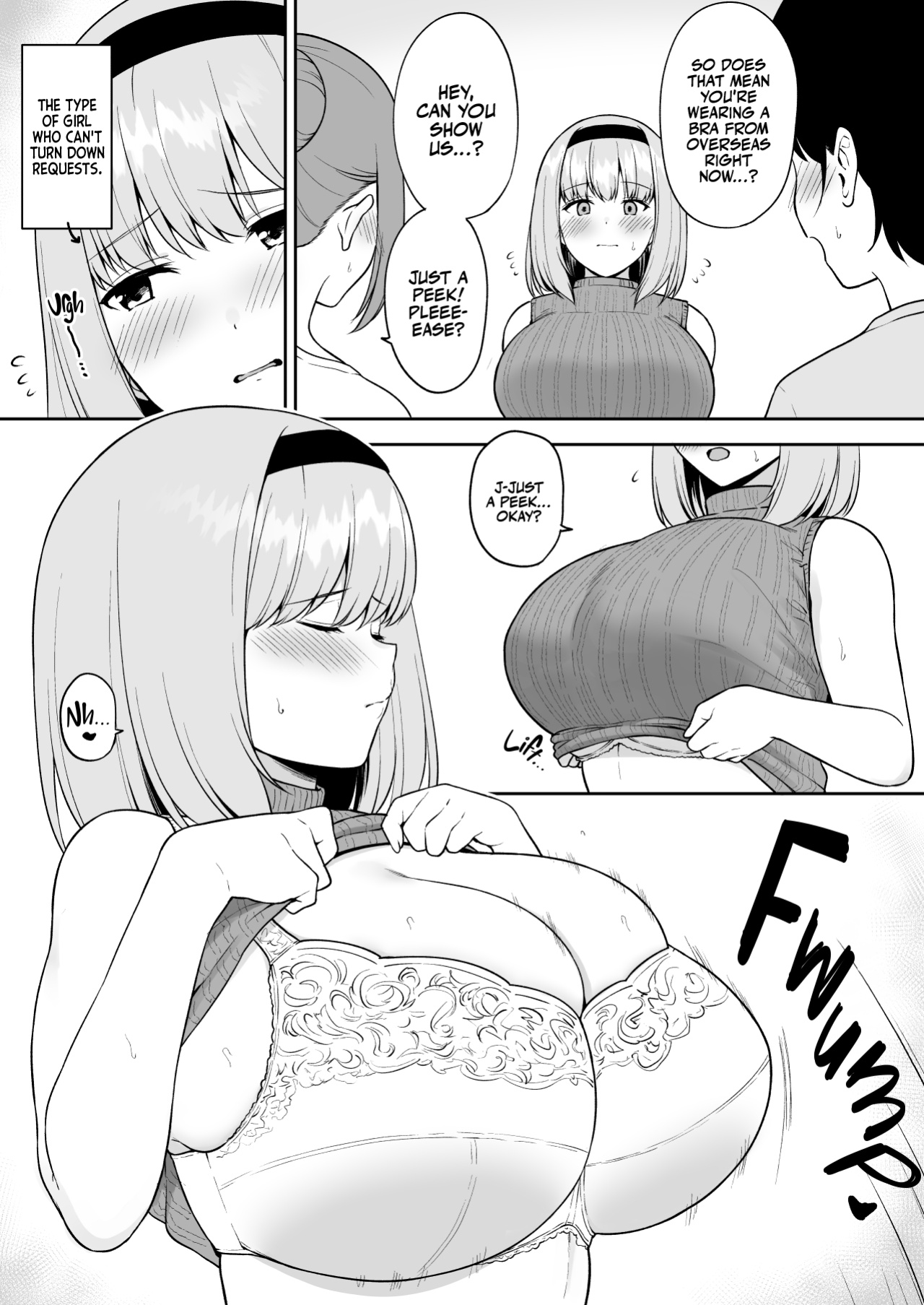 [Yue] Kyonyuu no Tomodachi ni Kaku no Chigai o Misetsukete Shimau O-cup Joshidaisei-chan | O-Cup Co-ed Showcases Her Superior Assets to Her Busty Friends [korafu]