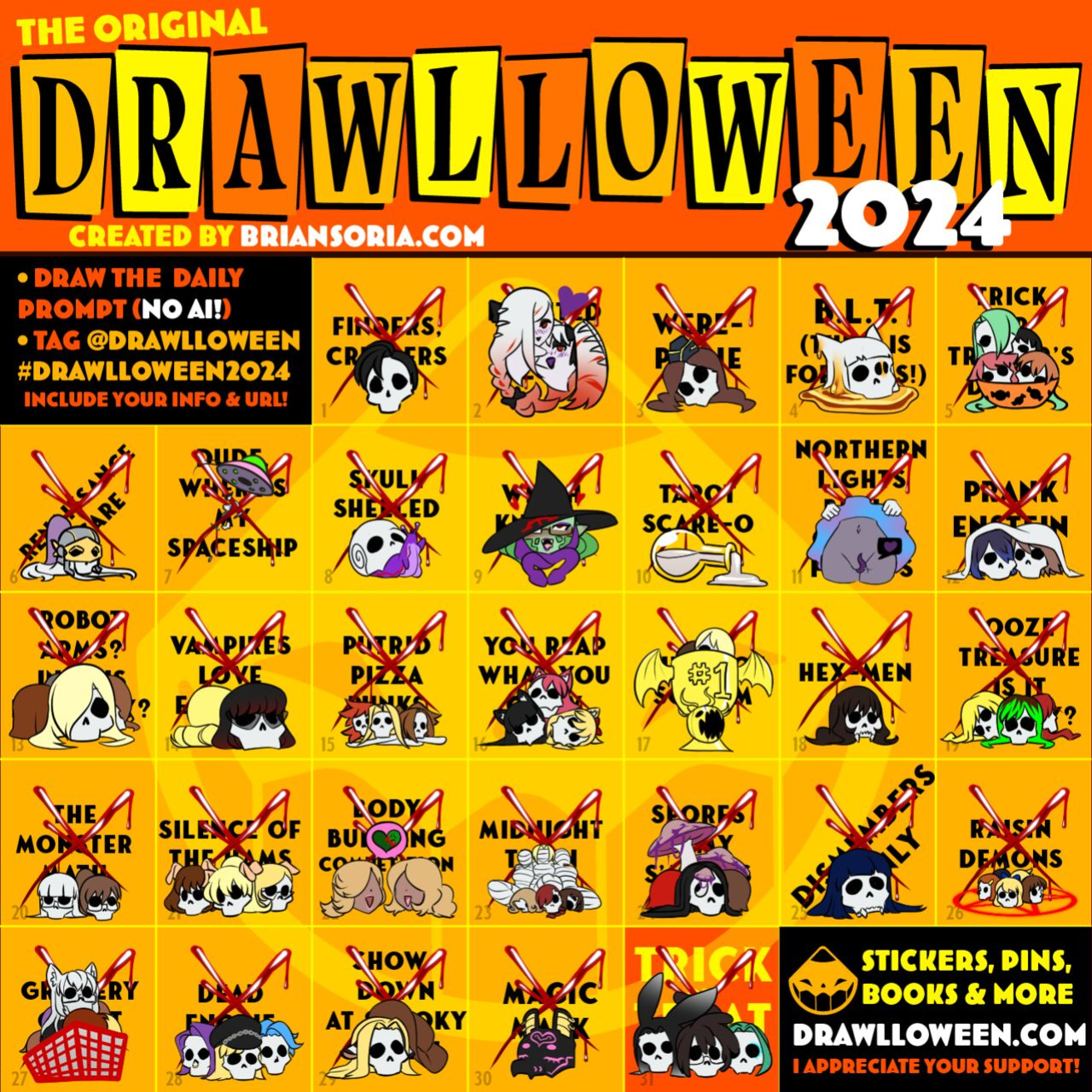 [Aesir] Drawlloween 2024