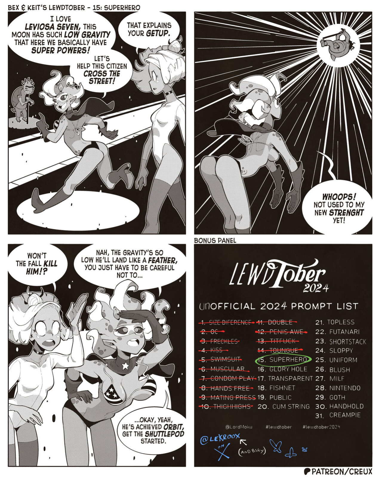 [Creux] Bex & Keit's Lewdtober 2024 (public)