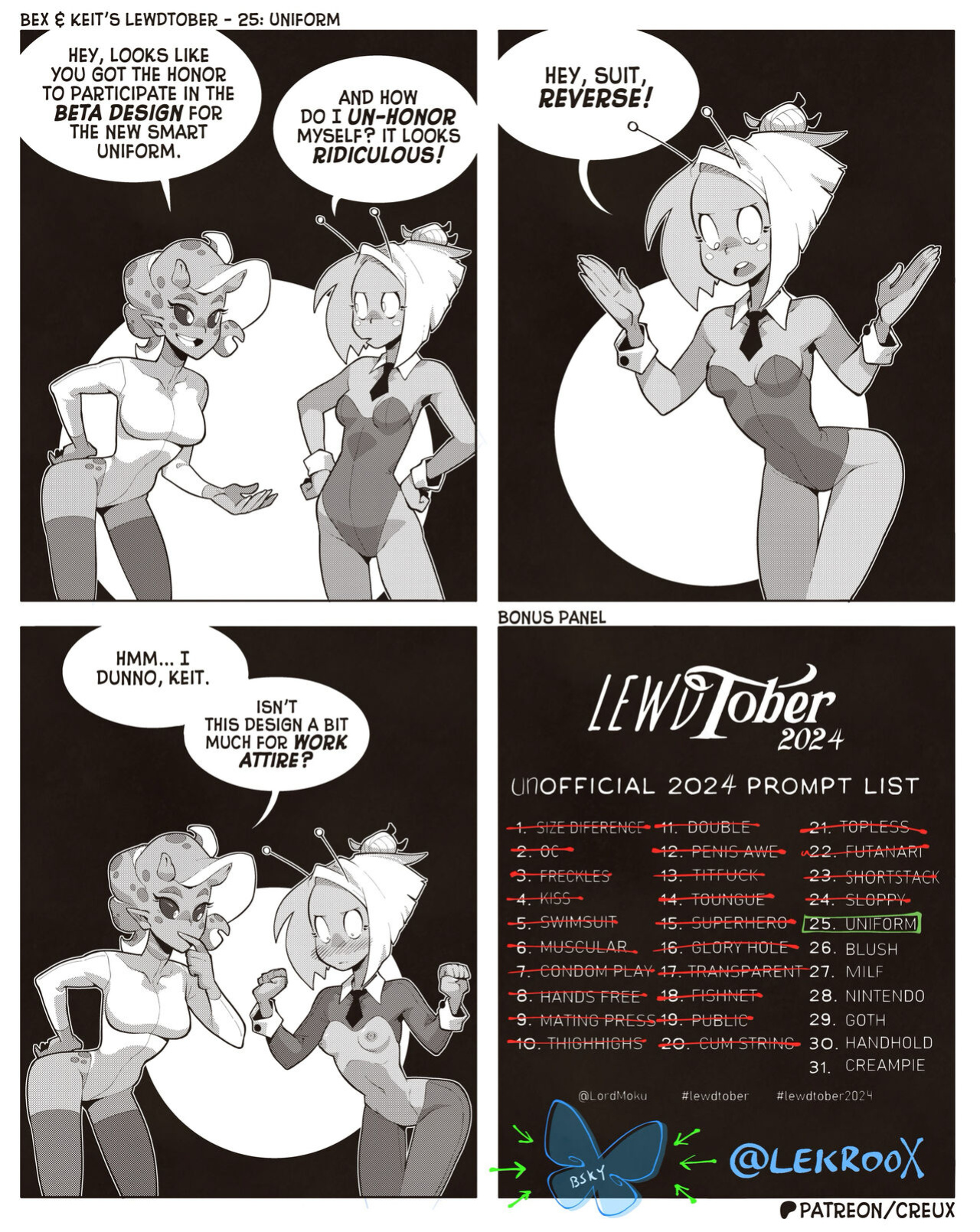 [Creux] Bex & Keit's Lewdtober 2024 (public)