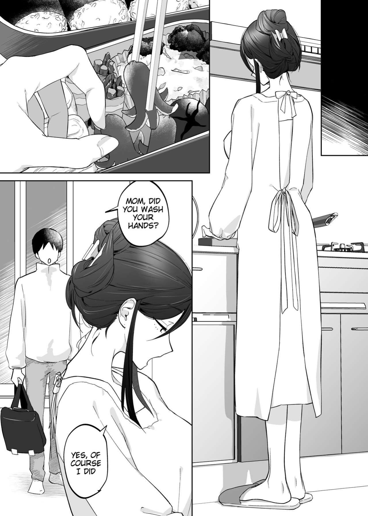 [Karashina En] Kaa-san, Tsukiatte [Tigoris Translates]