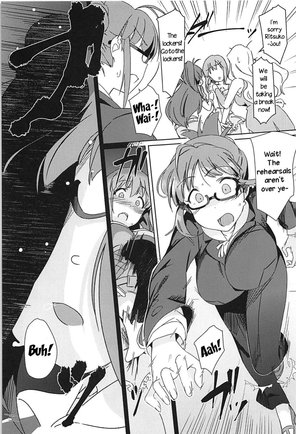 (C94) [Suimitsutou Koubou (Momo no Suidousui)] YukiChinpo Futanari Yukiho to Ritsuko ga Lesson Suru Hon (THE IDOLM@STER) [TreePerception] [Uncensored]