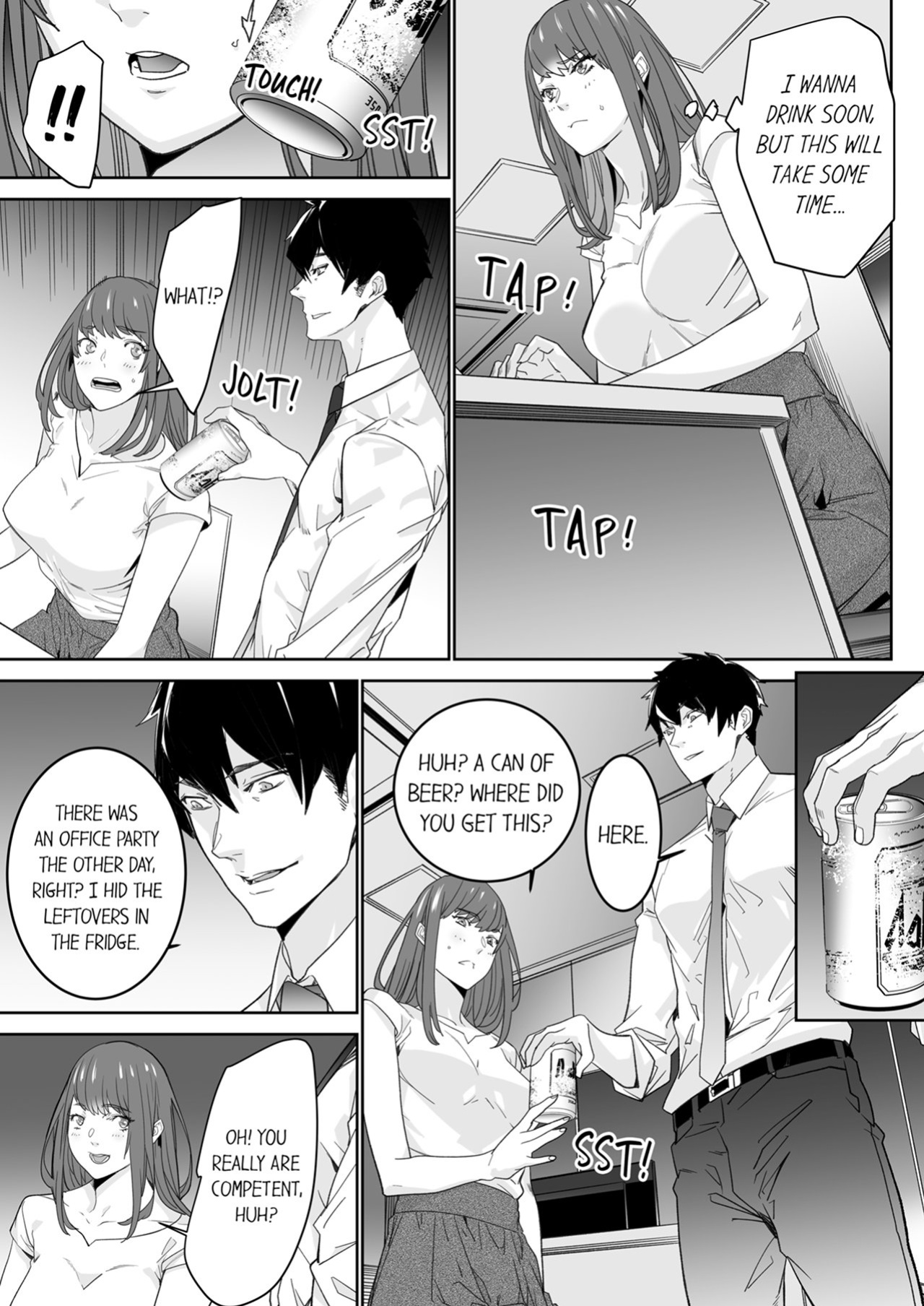[OUMA] "Koitsu no SEX, Do-S Sugi...!" Shuuden Mae, Zetsurin Douki no Hageshime Piston 1 | Intense Sex with My Peerless Colleague Before the Last Train 1