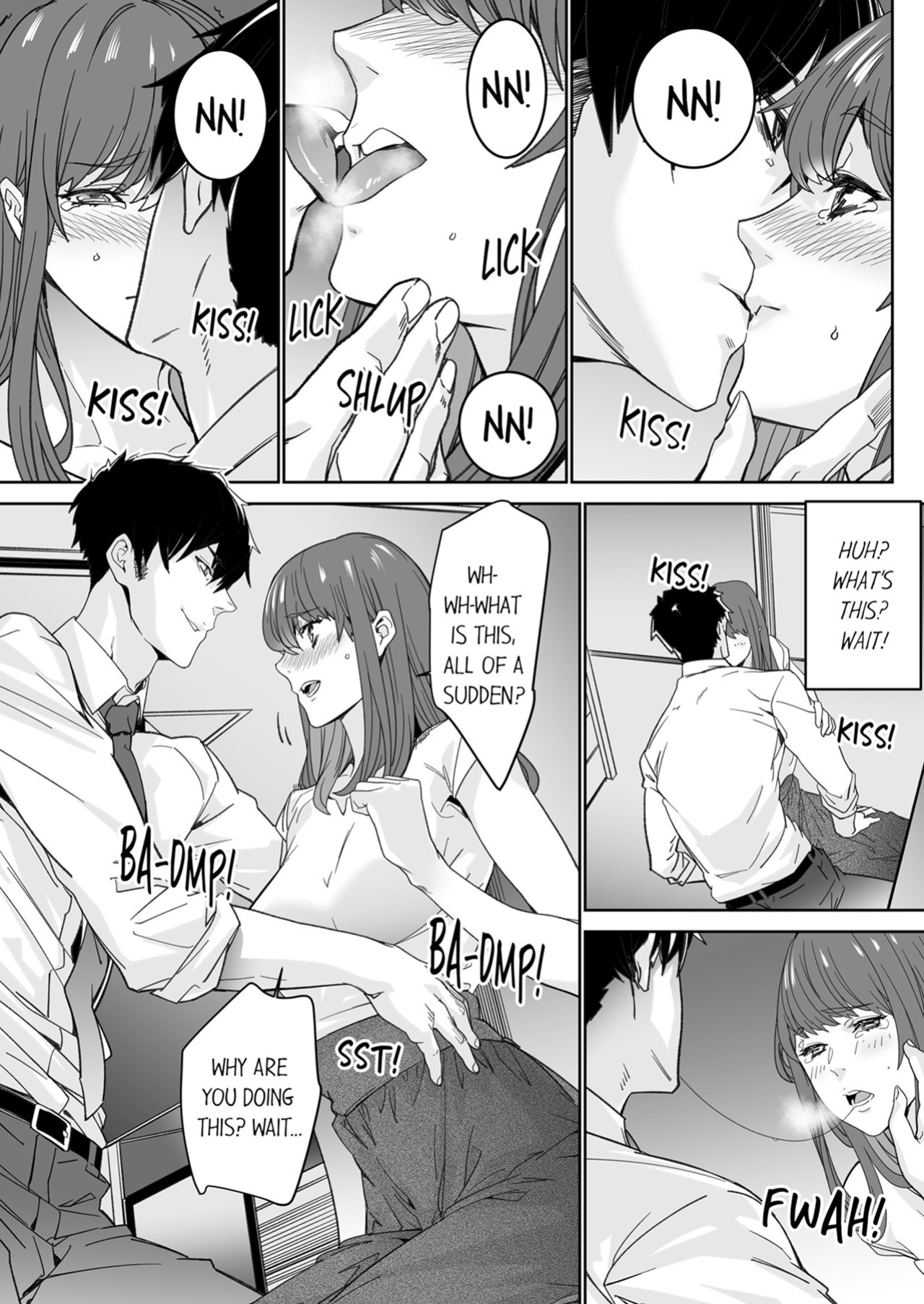 [OUMA] "Koitsu no SEX, Do-S Sugi...!" Shuuden Mae, Zetsurin Douki no Hageshime Piston 1 | Intense Sex with My Peerless Colleague Before the Last Train 1