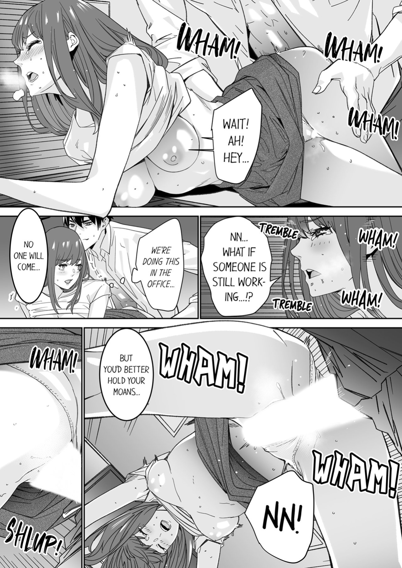 [OUMA] "Koitsu no SEX, Do-S Sugi...!" Shuuden Mae, Zetsurin Douki no Hageshime Piston 1 | Intense Sex with My Peerless Colleague Before the Last Train 1