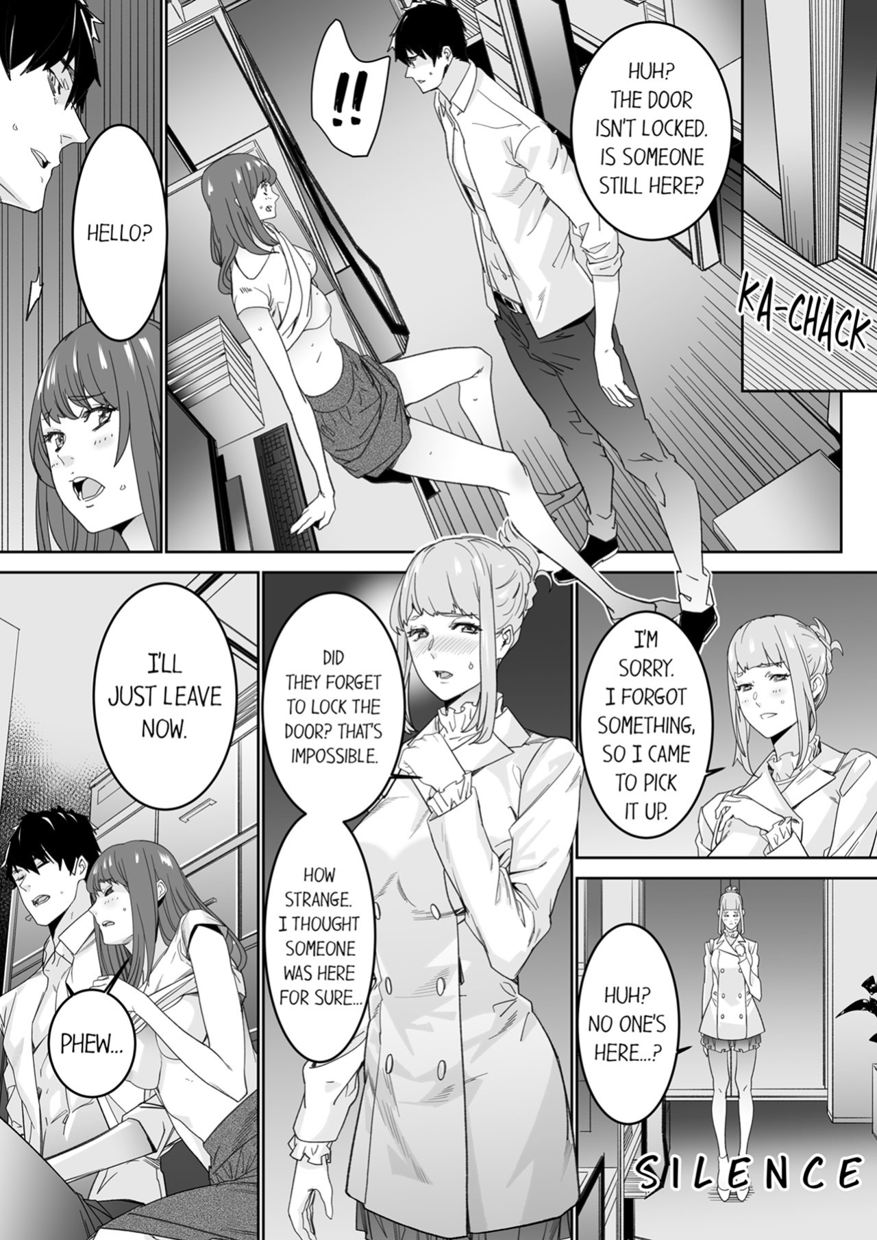 [OUMA] "Koitsu no SEX, Do-S Sugi...!" Shuuden Mae, Zetsurin Douki no Hageshime Piston 1 | Intense Sex with My Peerless Colleague Before the Last Train 1