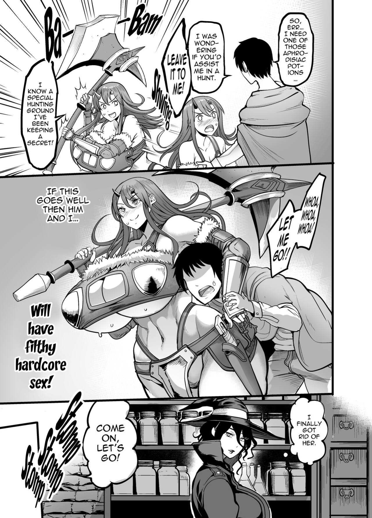 [Ikemen Teikoku (Remu)] Youkoso Succubus Machi e 3 ~Kedamono Gari no Seiryokuzai~ [hardcase8translates]
