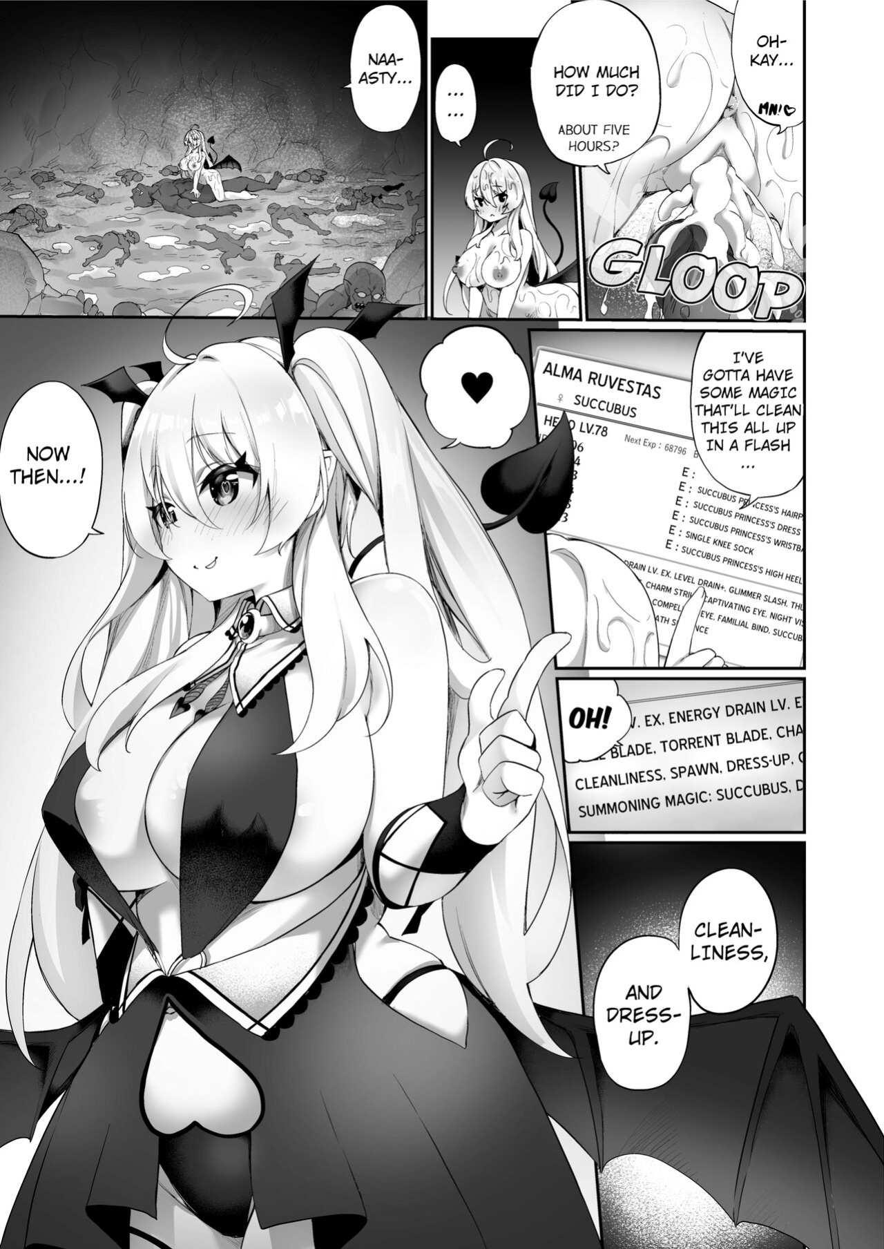 [Slime Crown (Kanmuri)] A Heros Rejoiceful Tale of Loss to the Devil and Life as a Succubus