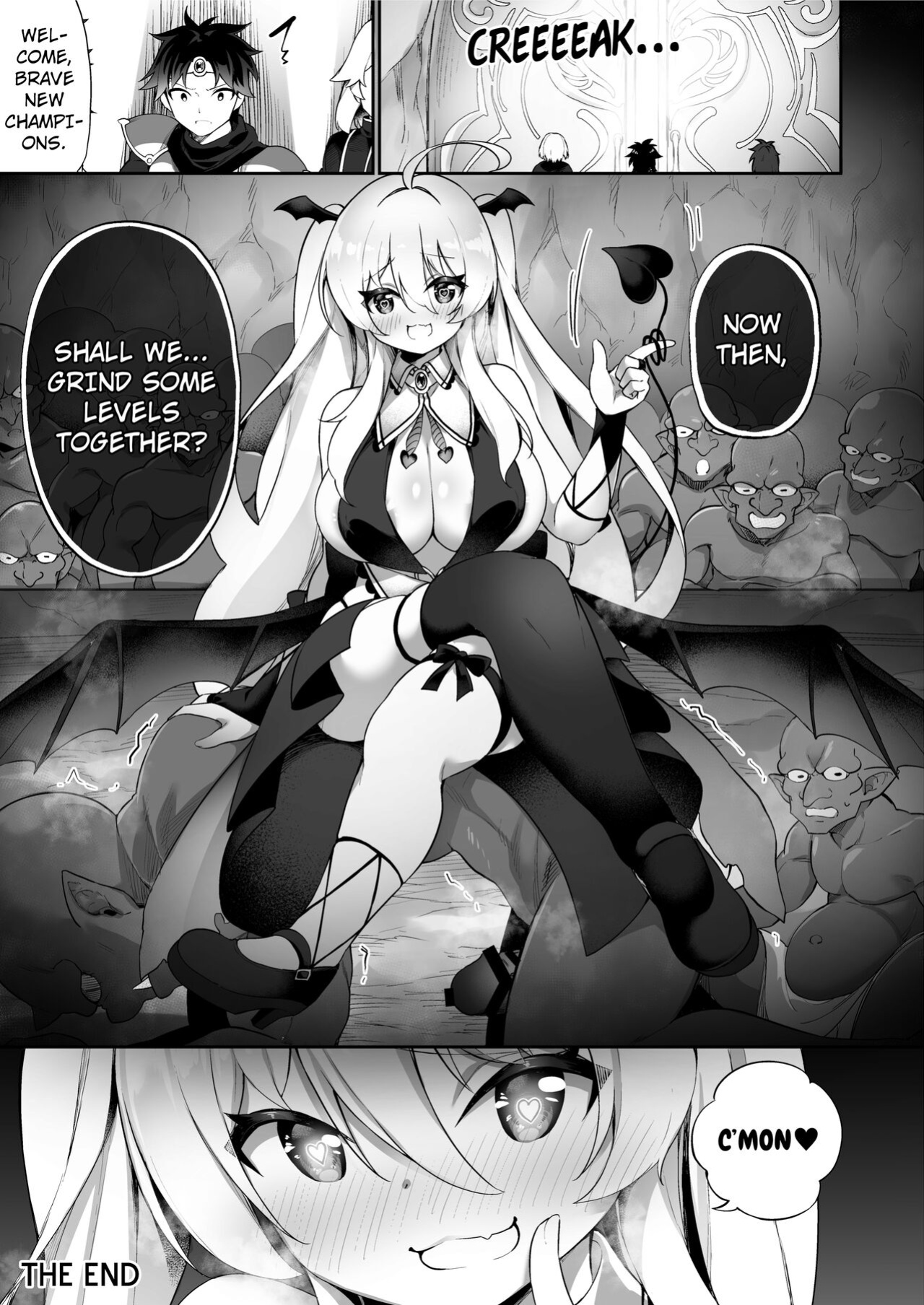 [Slime Crown (Kanmuri)] A Heros Rejoiceful Tale of Loss to the Devil and Life as a Succubus