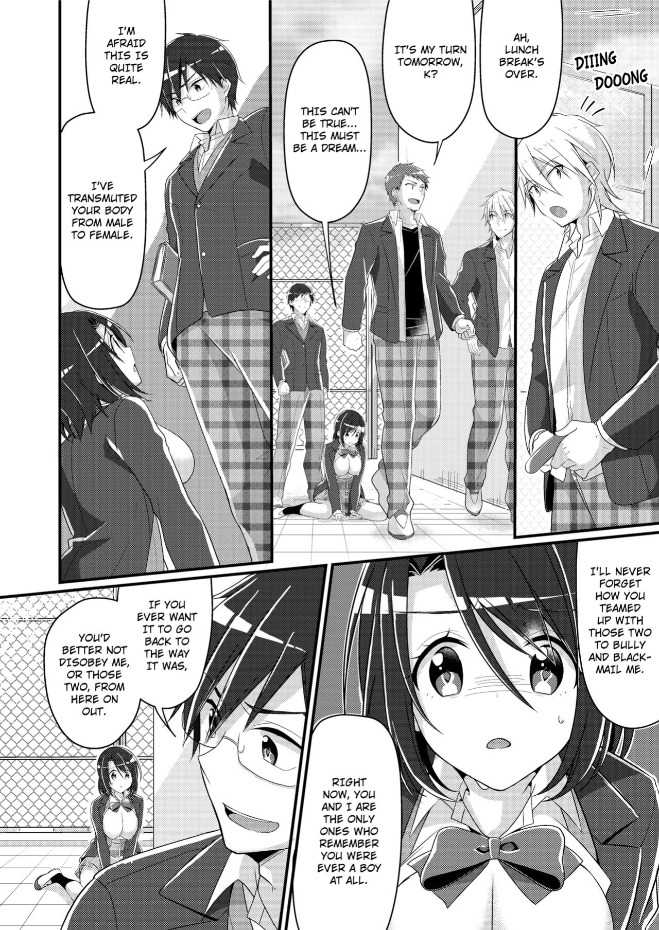 [TSF no F (NOMU)] Disciplining the Ill-Mannered Class President into a Masochistic Slut
