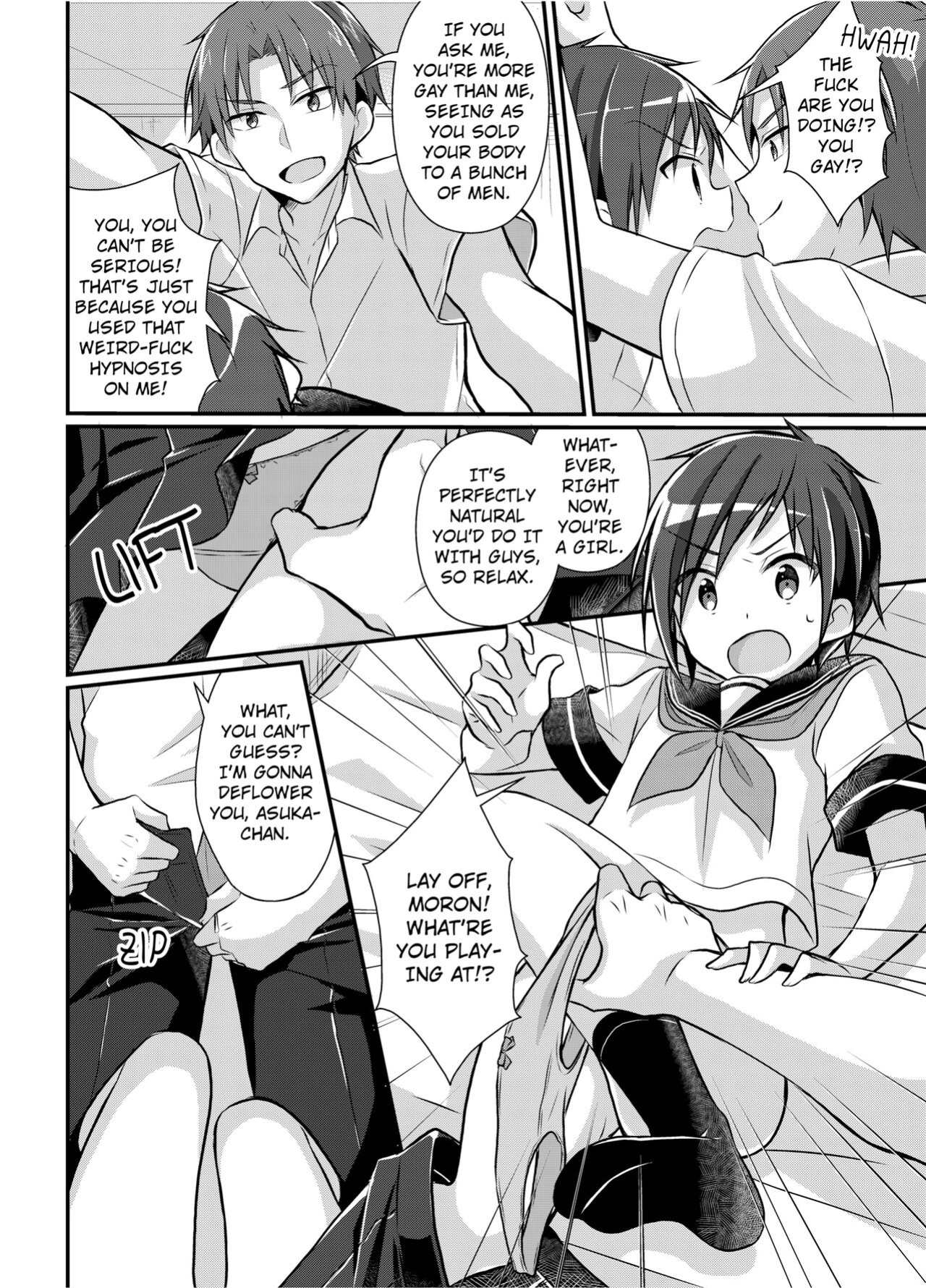 [TSF no F (NOMU)] The Former Ace of the Baseball Team is a Prostitute Girl