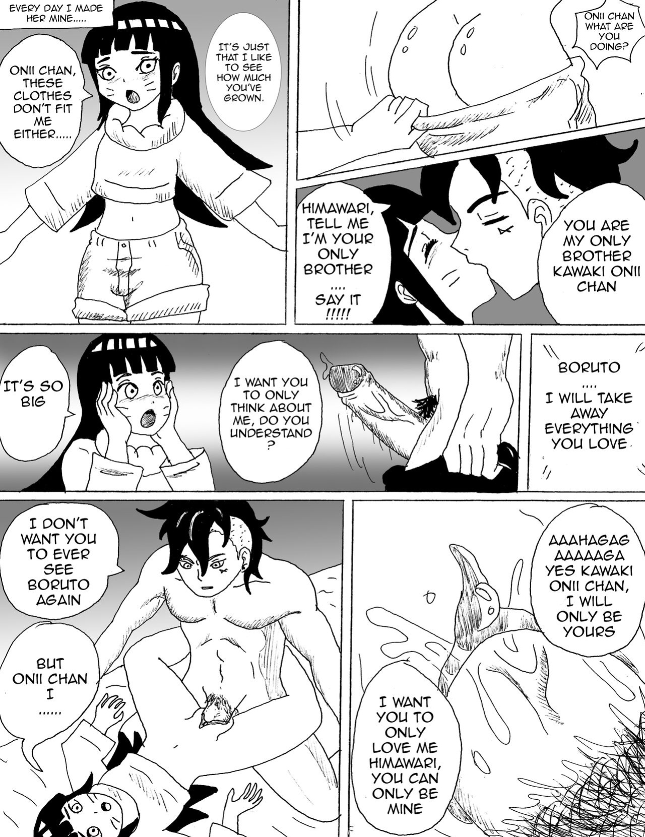 Himawari Uzumaki x Kawaki