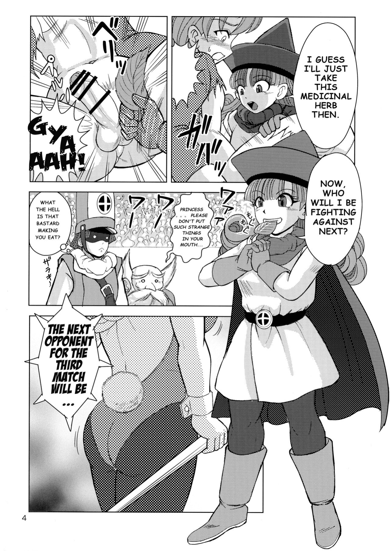 (Futaket 31) [Duke Romance (Doukejin)] Yakusou wa Taberu Mono ka Haru Mono ka | Are Medicinal Herbs Meant to be Eaten or Applied? (Dragon Quest IV)