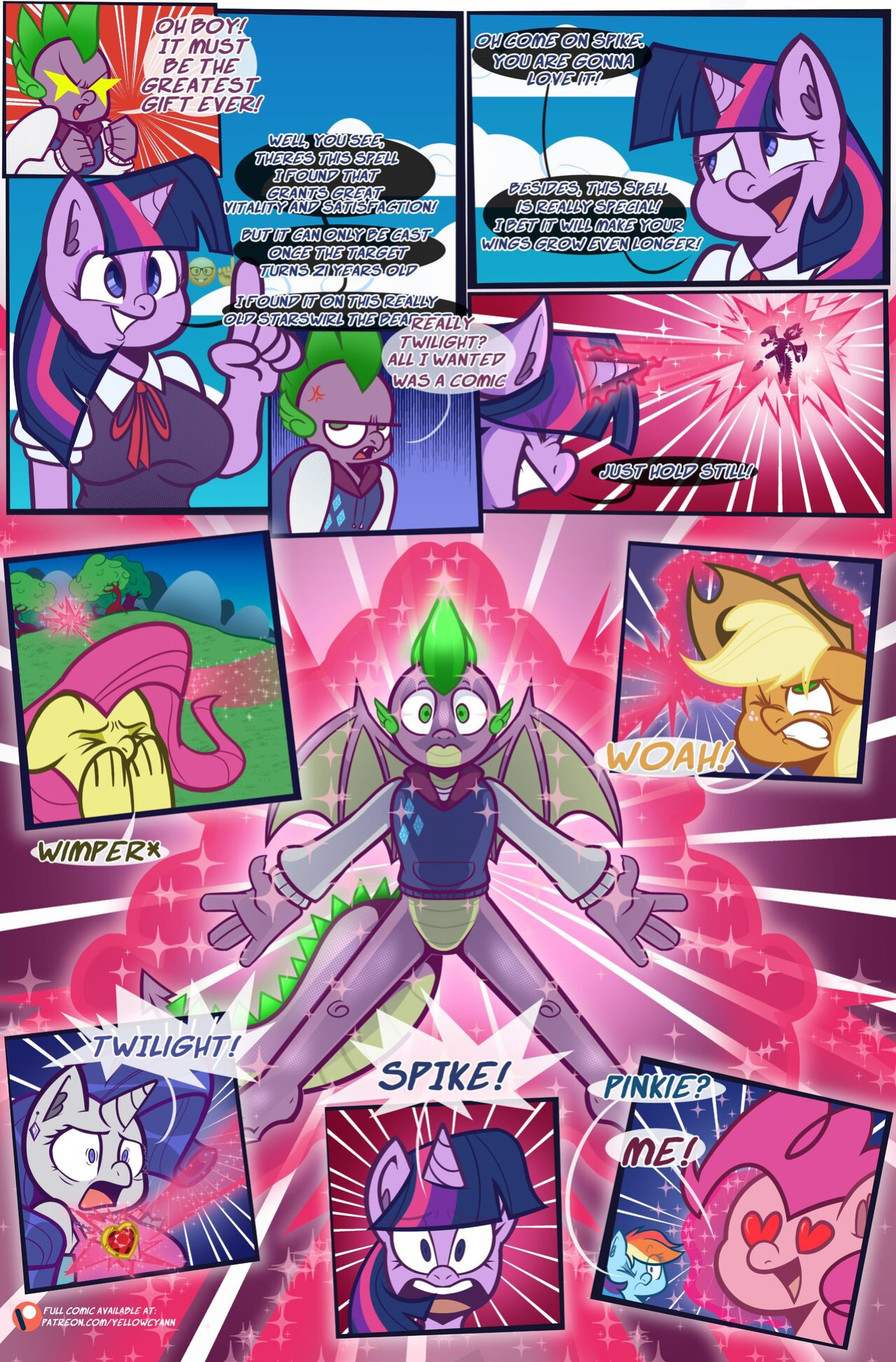 [YellowCyann] Rarity's Gift (My Little Pony: Friendship is Magic)