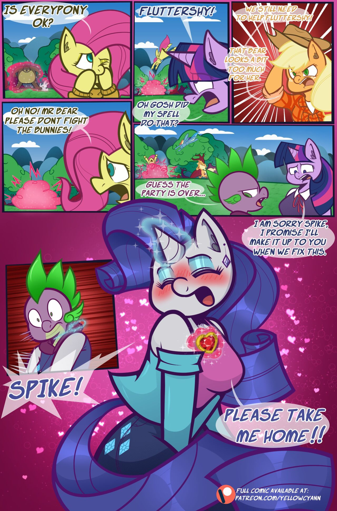 [YellowCyann] Rarity's Gift (My Little Pony: Friendship is Magic)