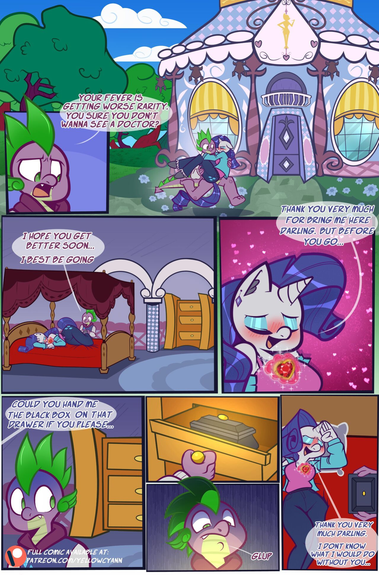 [YellowCyann] Rarity's Gift (My Little Pony: Friendship is Magic)