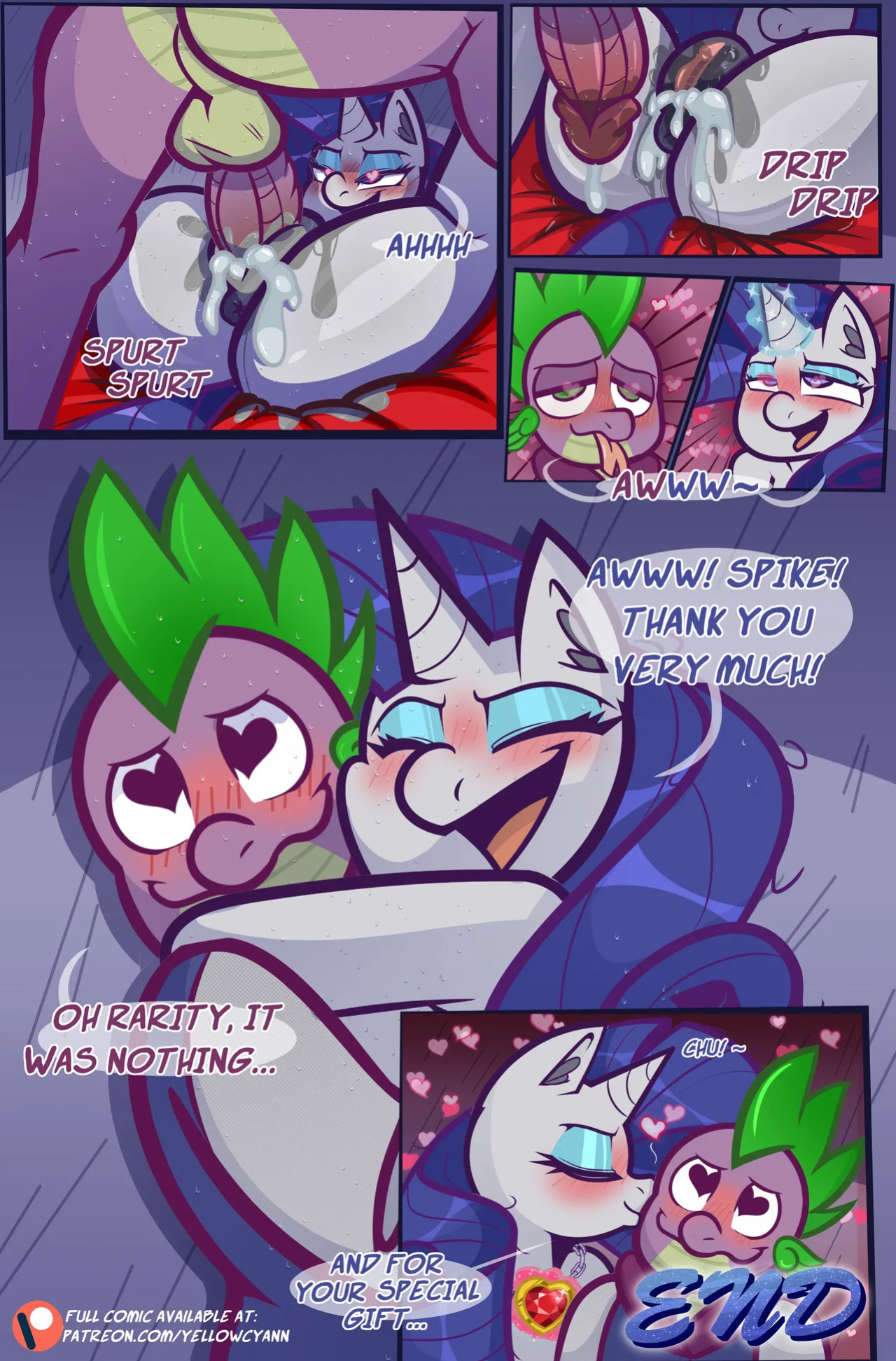 [YellowCyann] Rarity's Gift (My Little Pony: Friendship is Magic)