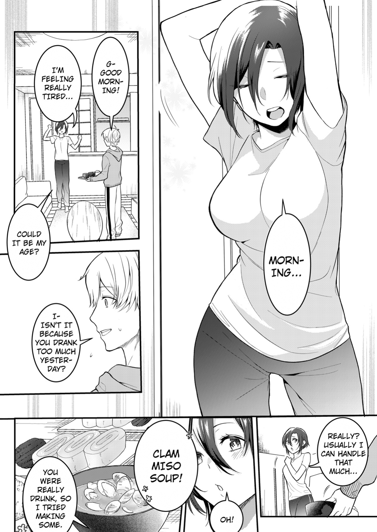 [Amadu Nami] Hageshii SEX de Motokare o Wasuresasete ~ Yotta Furi shite Izanau Ane 1 | Make Me Forget My Ex-Boyfriend With Rough Sex - My Cousin Fakes Drunkenness to Entice Me 1