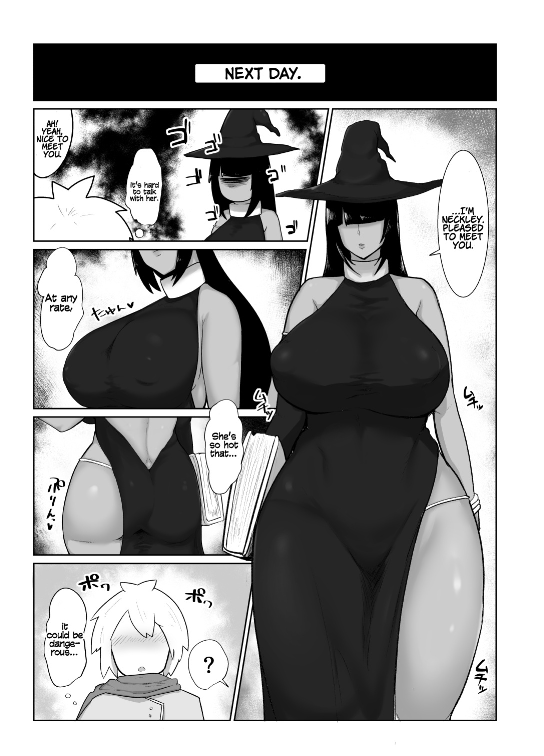 [Initiative (Fujoujoshi)] Party ni Yatotta Mahoutsukai ni Musekinin Tanetsuke Suru Hanashi | The Story of Mating Irresponsibly with a Witch Hired for the Party [Coffedrug]