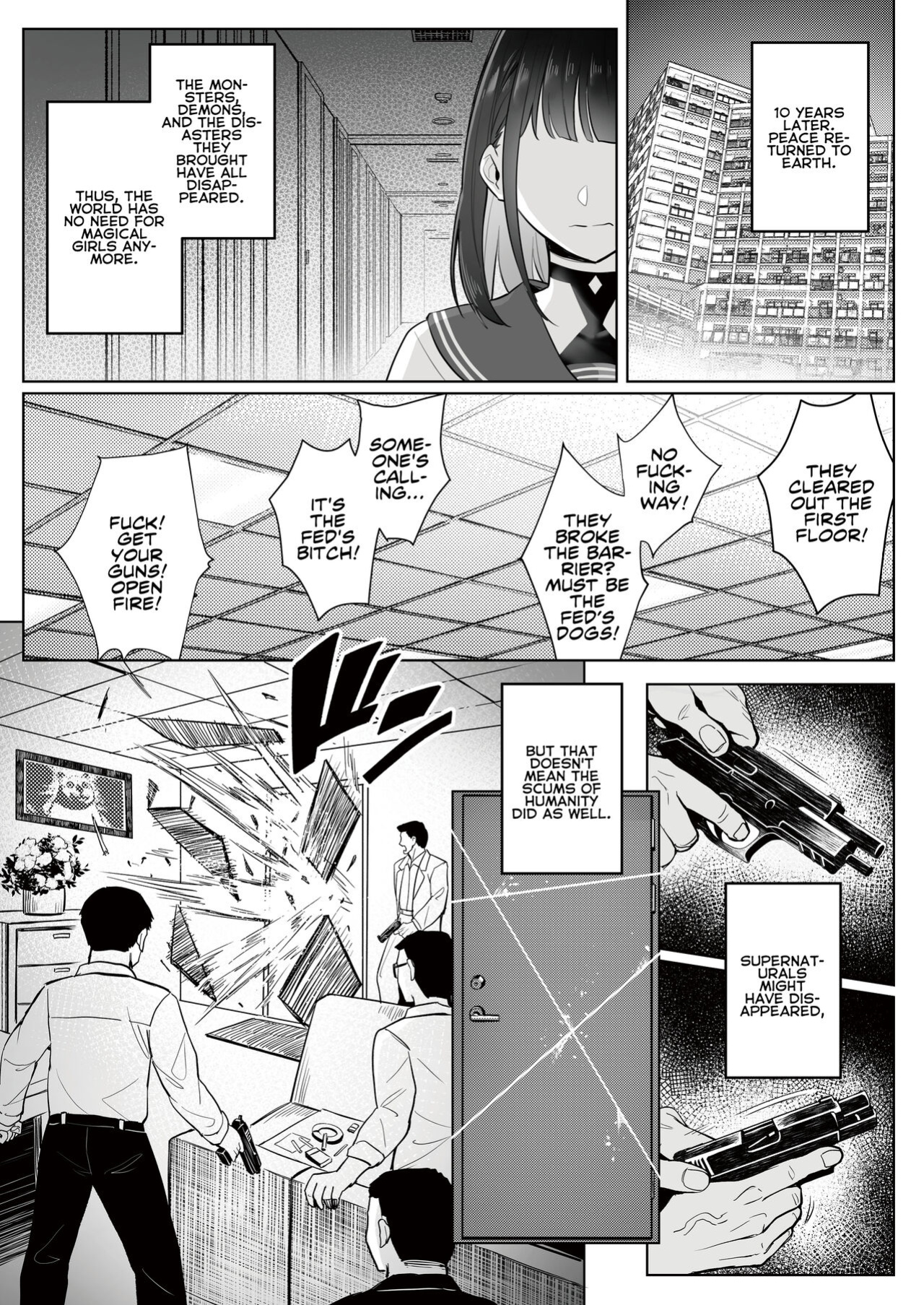 [COMEX (Zhen Lu)] Moto Mahou Shoujo no Shigoto Hanashi Ao | The Former Magical Girl Blue's Work [flowerswamp]