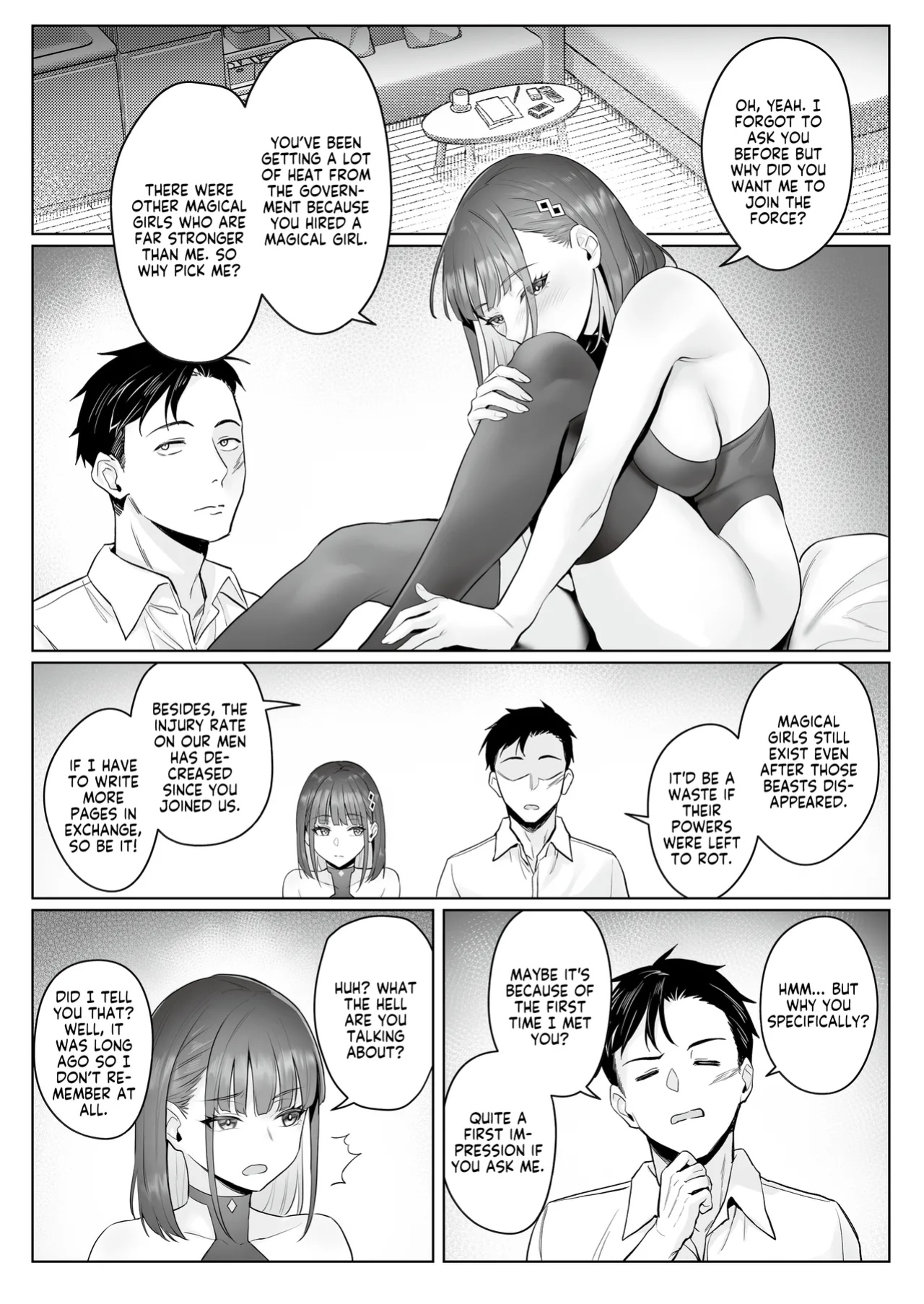 [COMEX (Zhen Lu)] Moto Mahou Shoujo no Shigoto Hanashi Ao | The Former Magical Girl Blue's Work [flowerswamp]