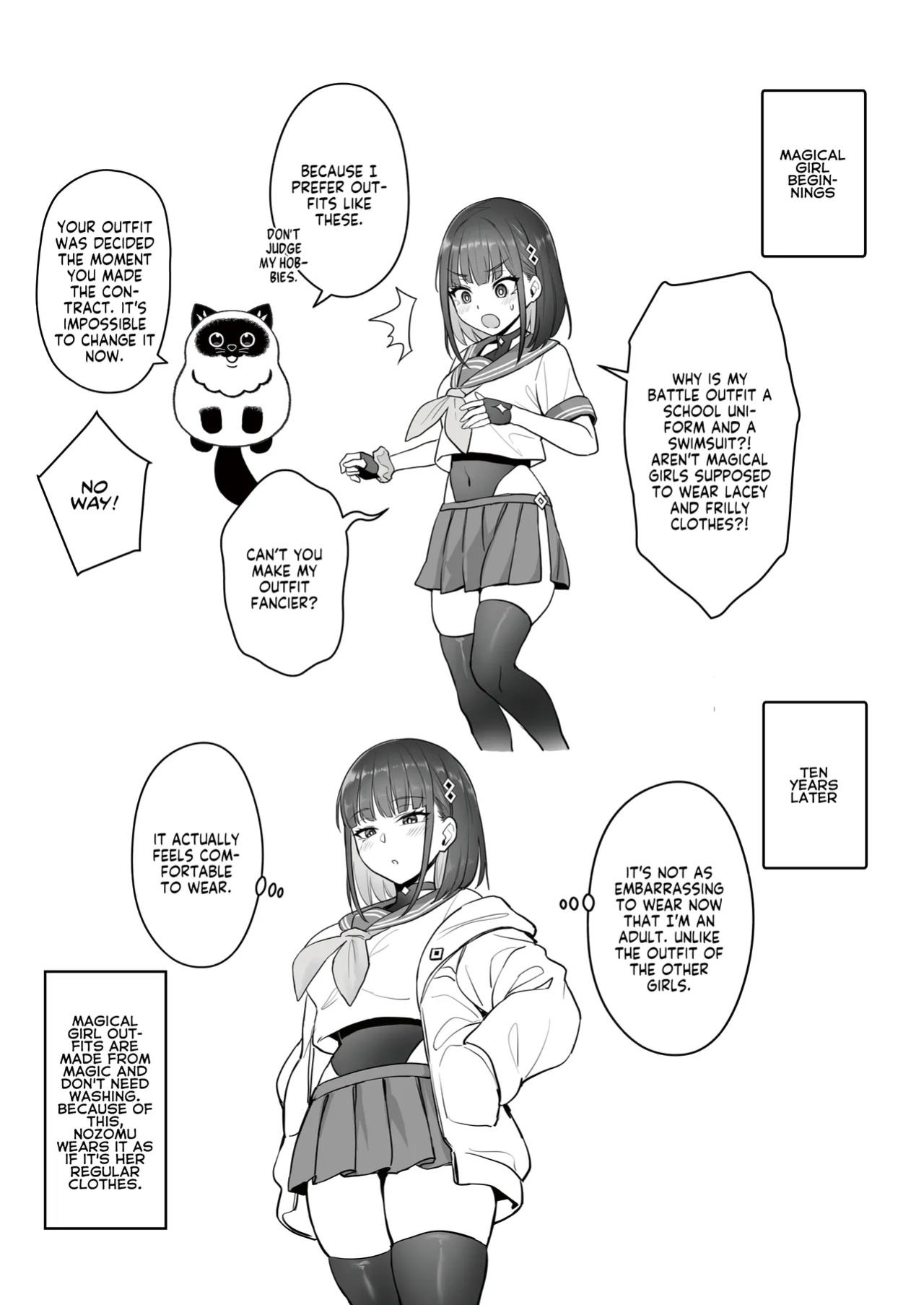 [COMEX (Zhen Lu)] Moto Mahou Shoujo no Shigoto Hanashi Ao | The Former Magical Girl Blue's Work [flowerswamp]