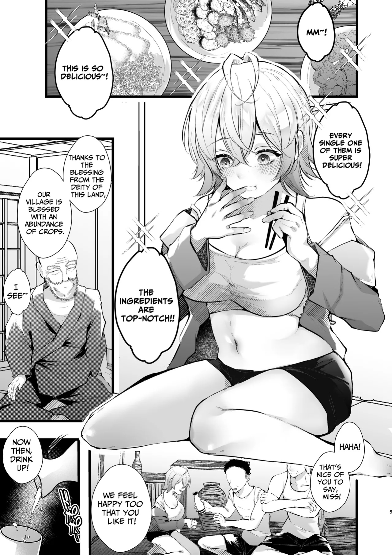 [FZ: (Fujisaki Fujiko)] Tsuiseki Fire Futanari chinpo Inshuumura ~Wakaki Okaruto Raitaa wa Futa Chinpo no Kairaku ni Oboreru~ [GGY Translations]