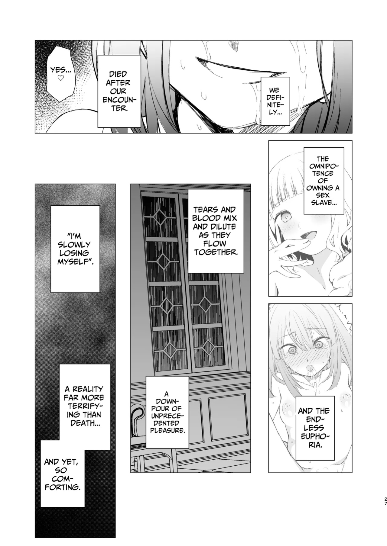 [Harumachi Tsurara (Nayoi)] Shiawase no Amayadori | A Shelter Of Happiness [Daichi Chantal]