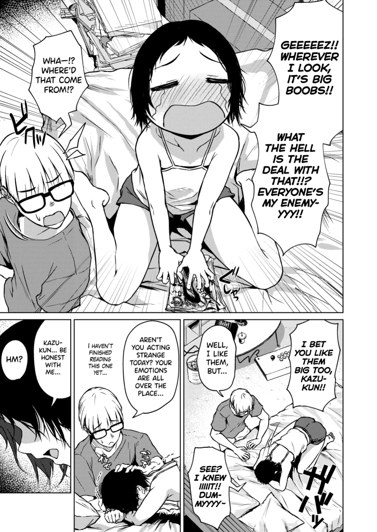 [Tamabi] Chiisakute Ookina Mune no Uchi (COMIC HOTMILK 2021-09) [biribiri]