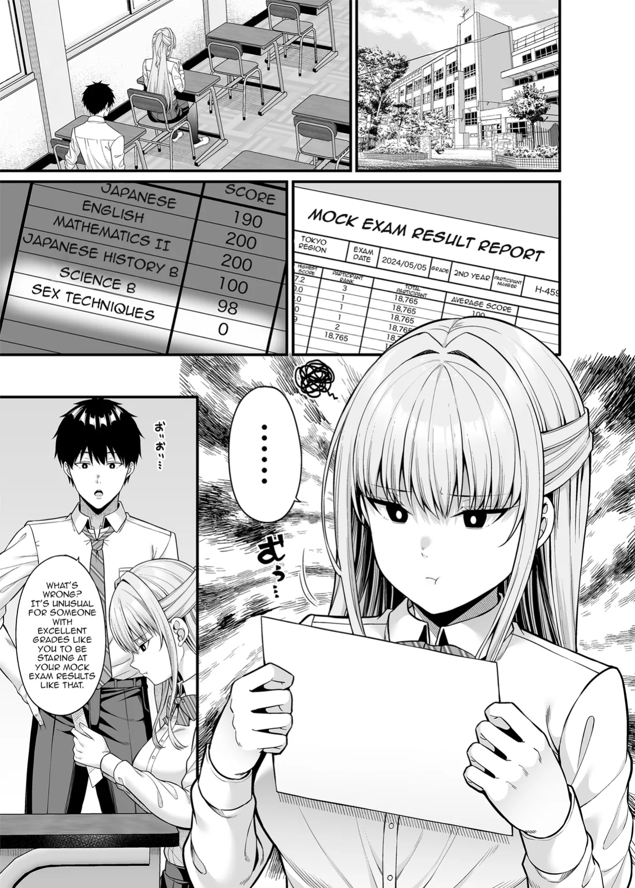 [Fujiya (Nectar)] A girl with zero sex techniques | Seigi 0-ten no Kanojo [Aishi21]