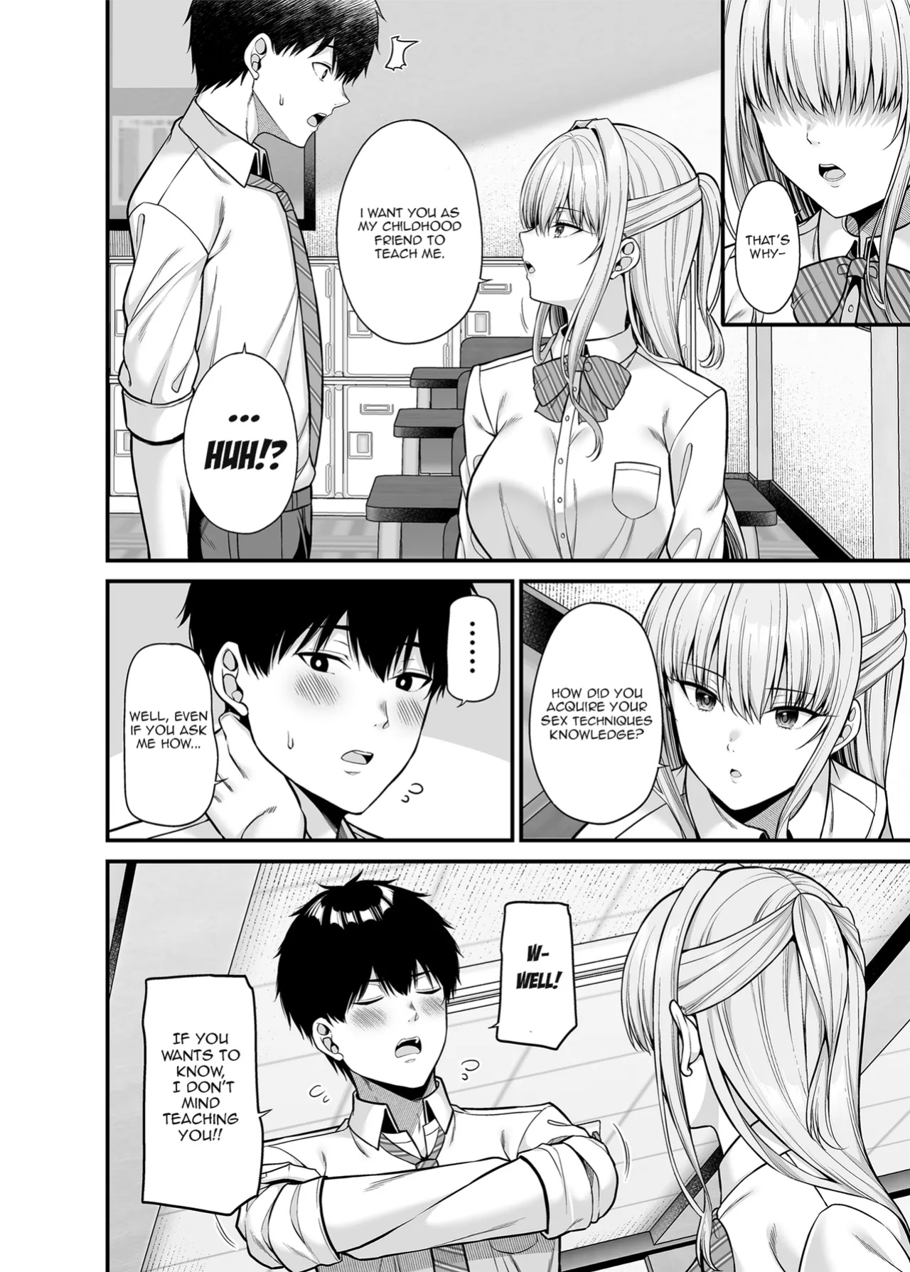 [Fujiya (Nectar)] A girl with zero sex techniques | Seigi 0-ten no Kanojo [Aishi21]