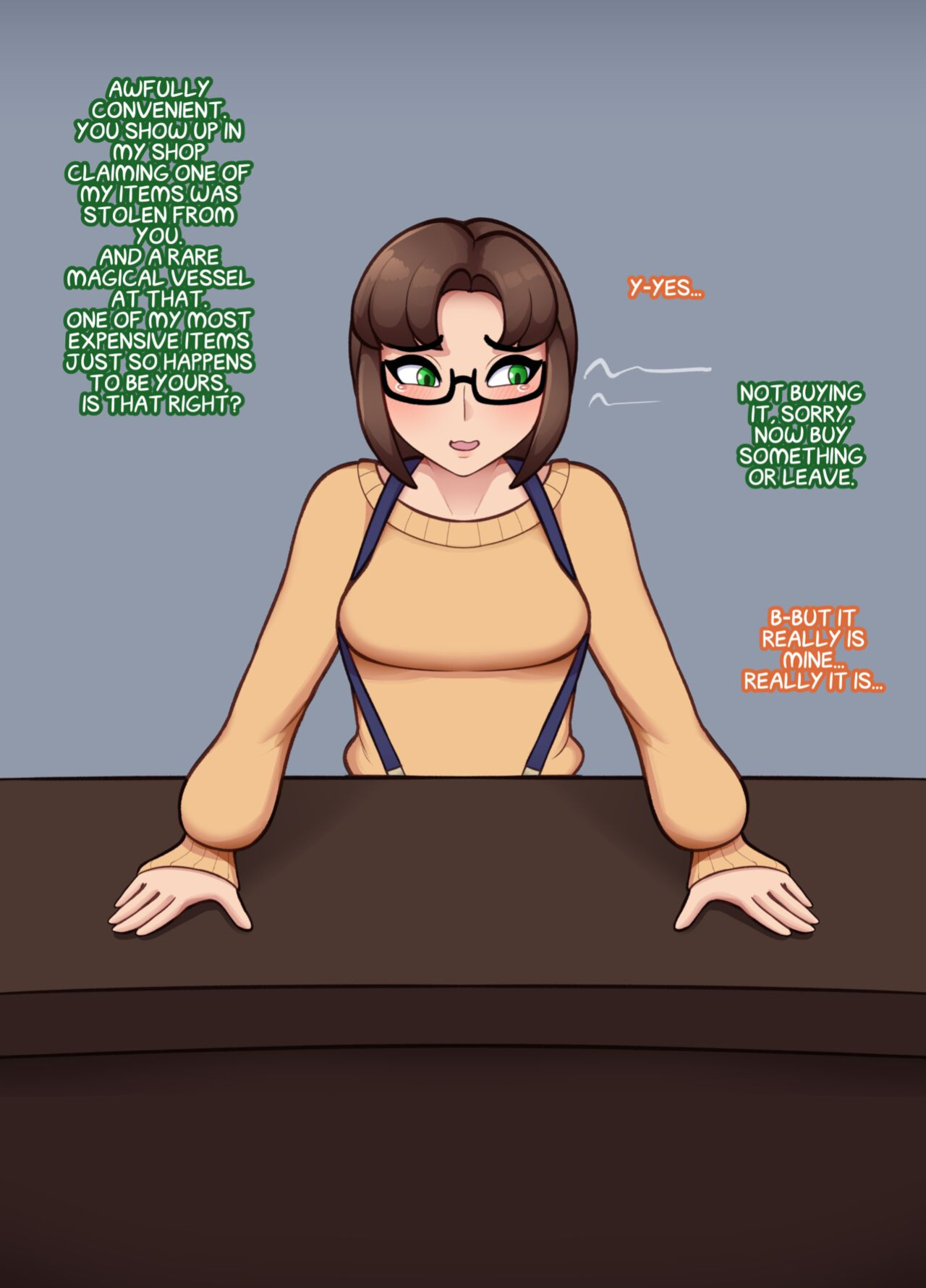 Pawnshop Peril, Corruption of a Sorceress
