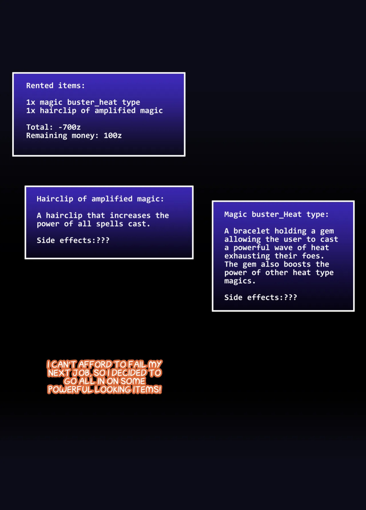 Pawnshop Peril, Corruption of a Sorceress
