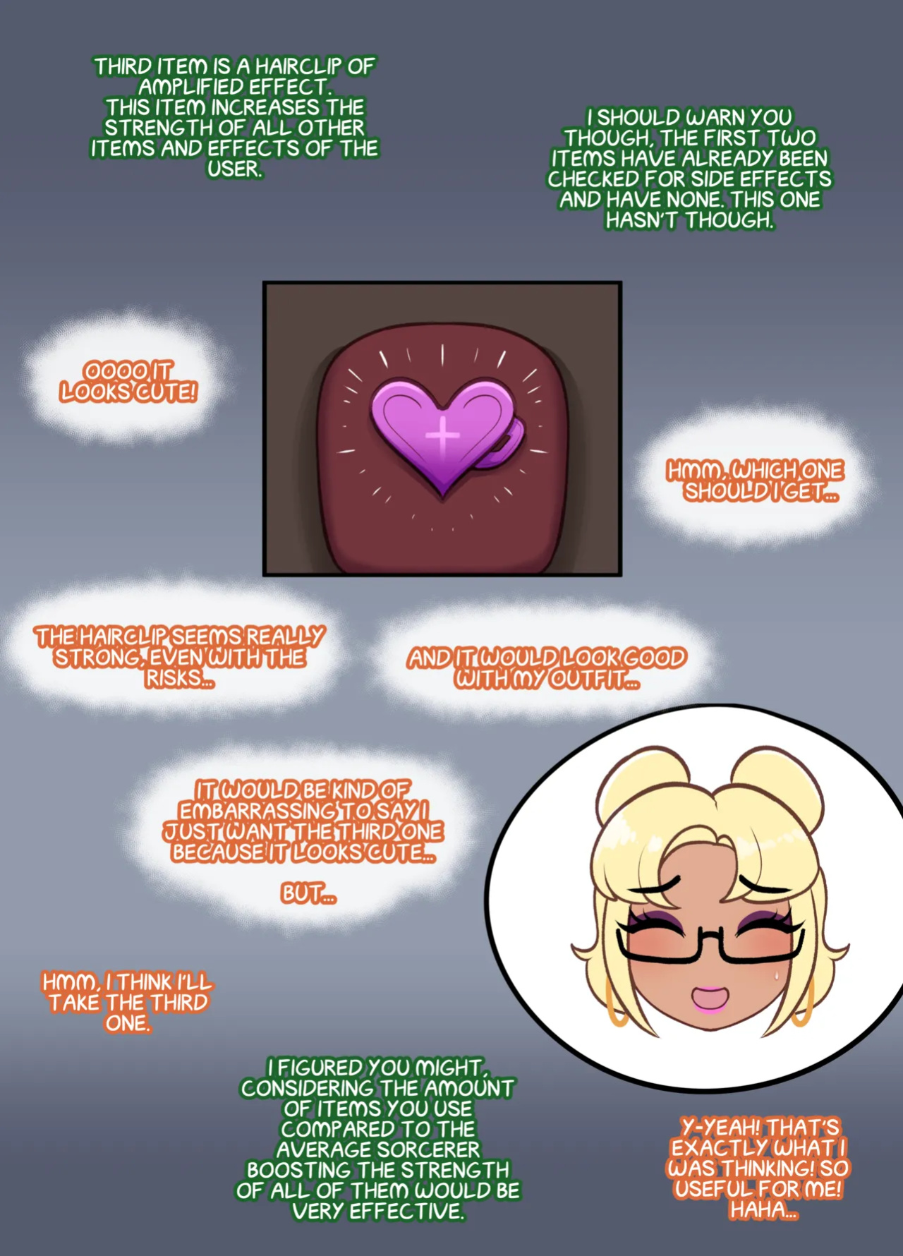 Pawnshop Peril, Corruption of a Sorceress